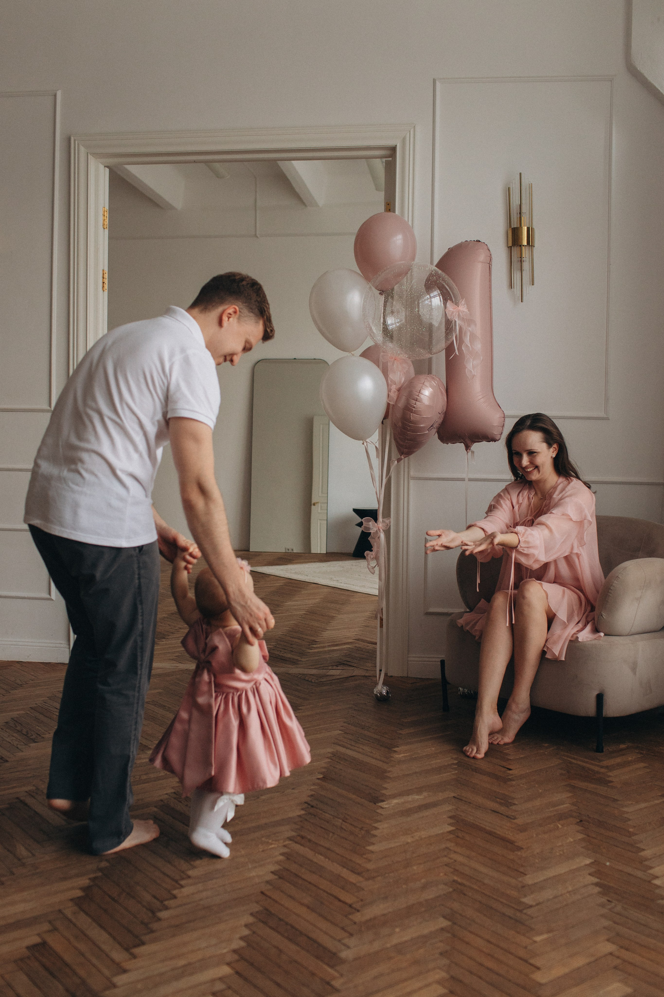 1 годик. Семейный фотограф в Москве