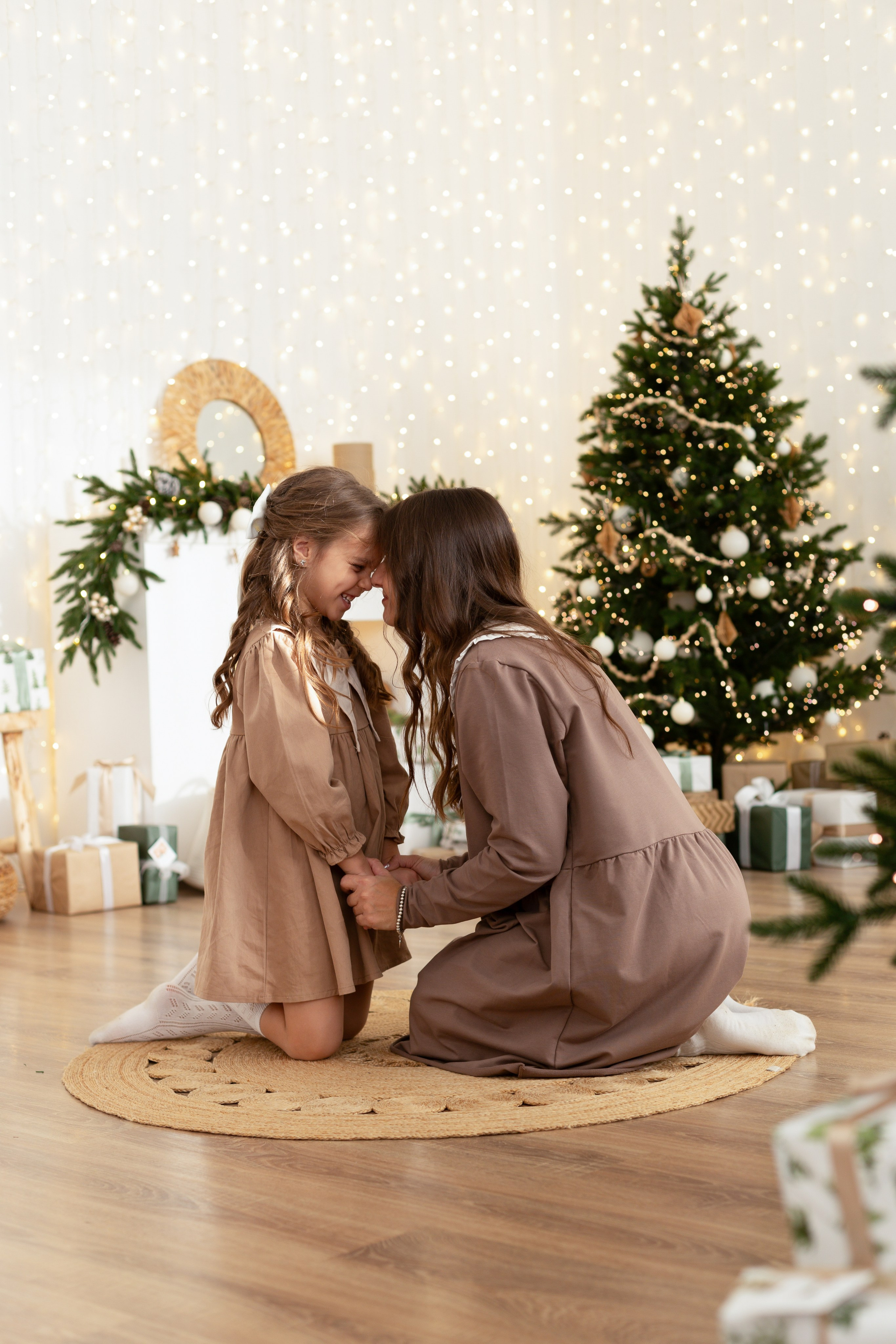 новогодние луки для фотосессии семейной