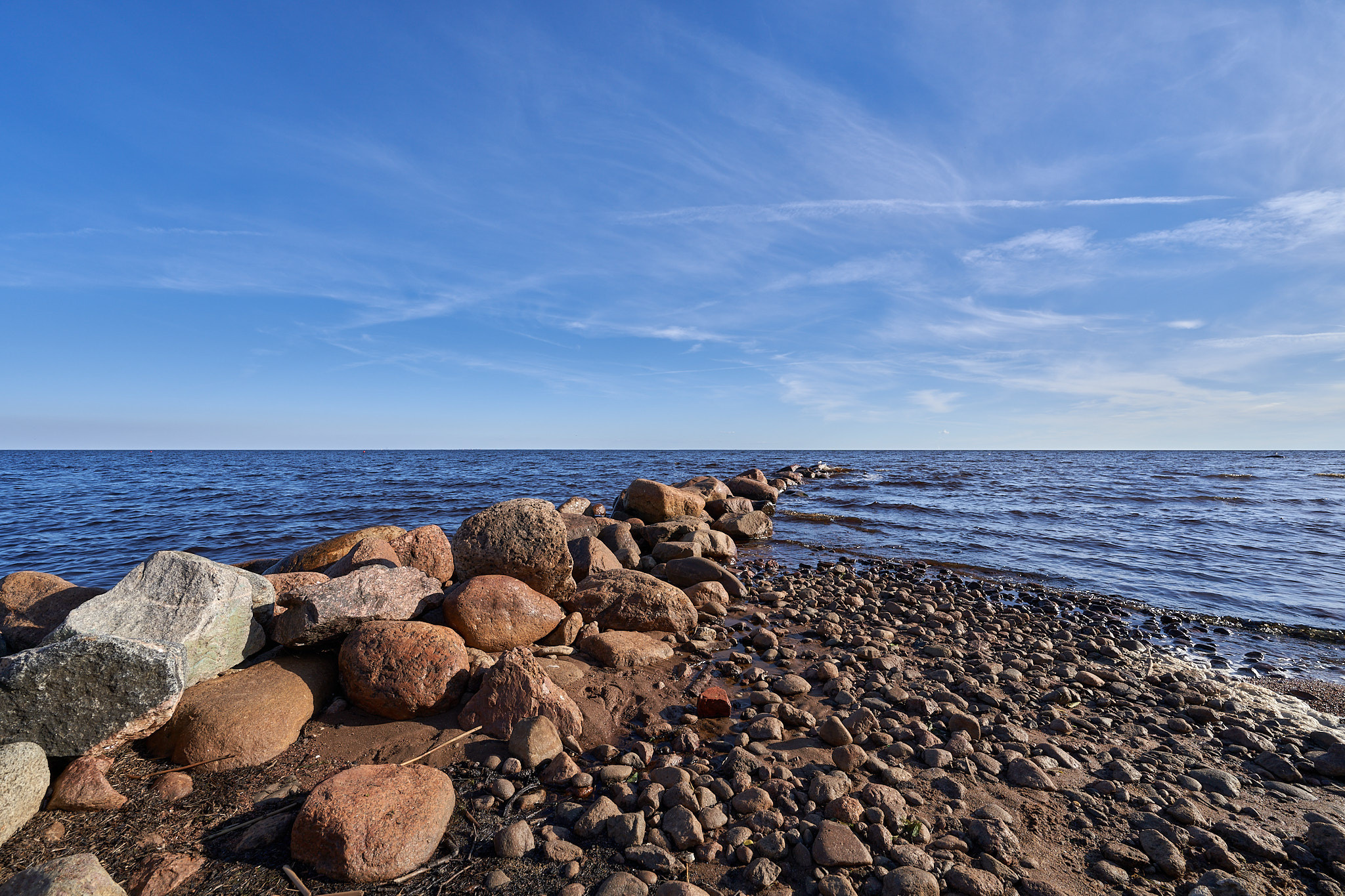 Пляж в Зеленогорске под Питером