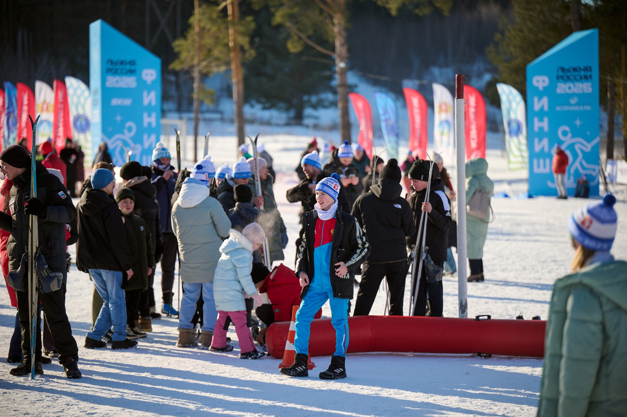 Лыжня России 2025. Мезенцев Евгений фотограф