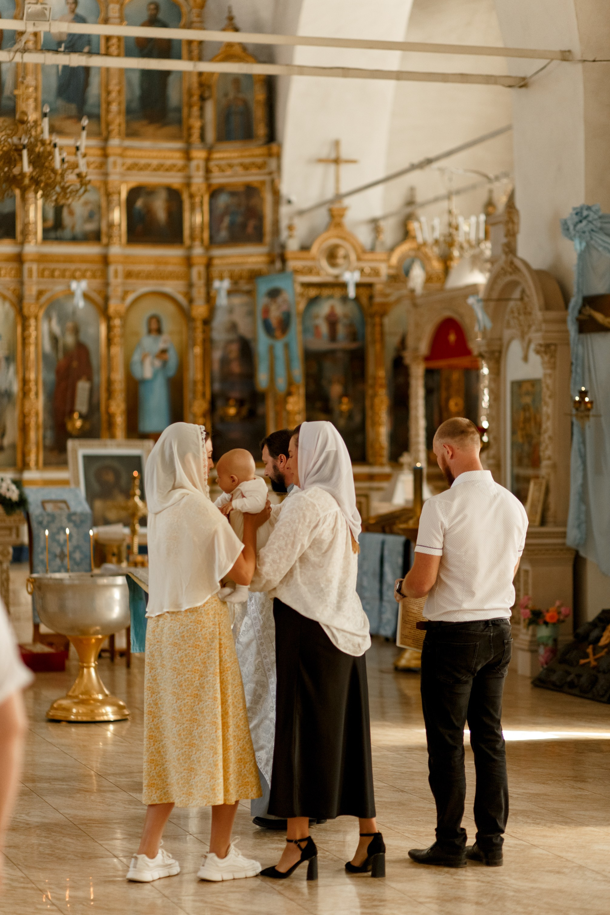 Крестины. Фотограф Анастасия Полякова