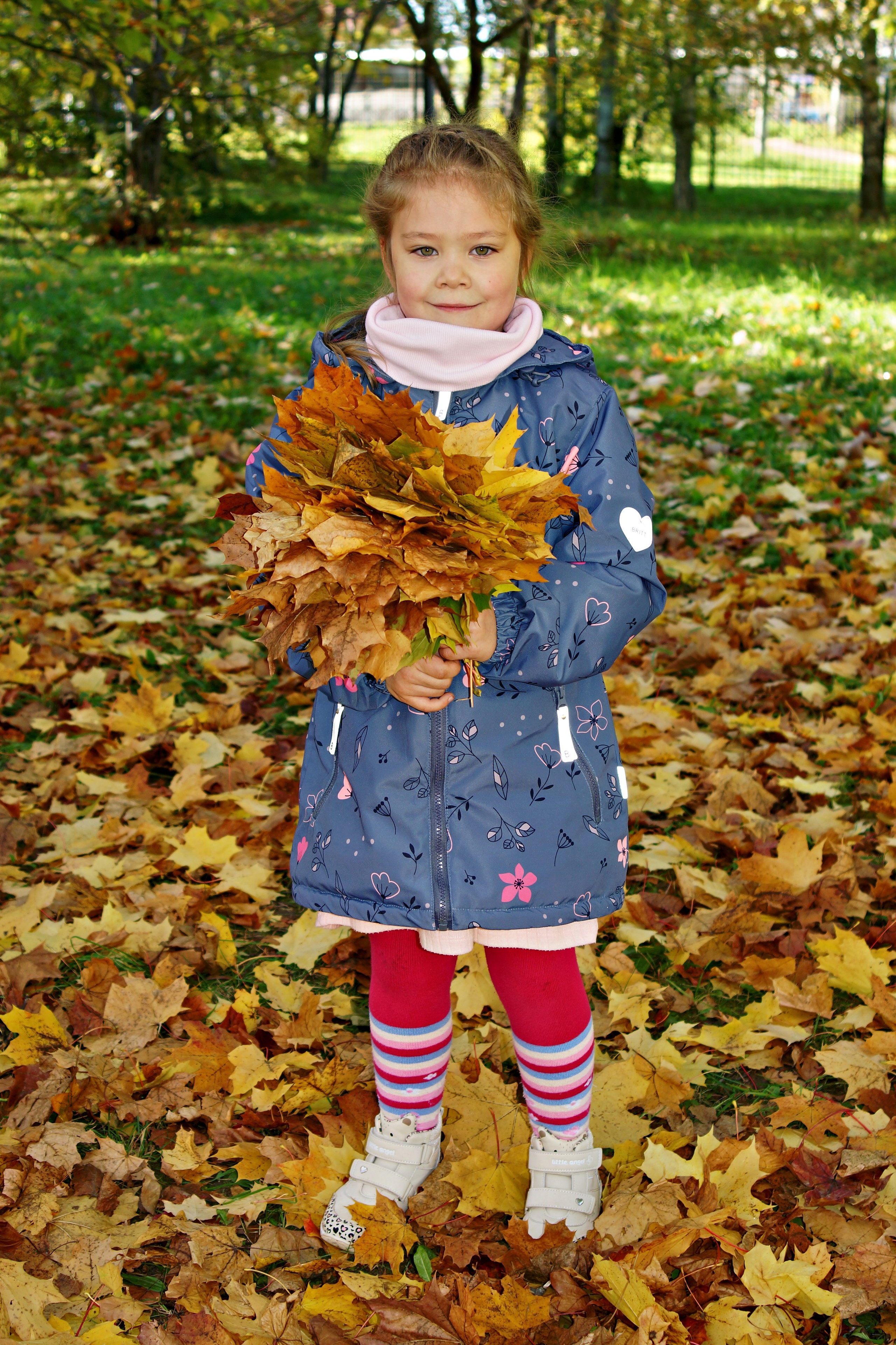 Осенняя фотосессия в детском саду г. Йошкар-Ола