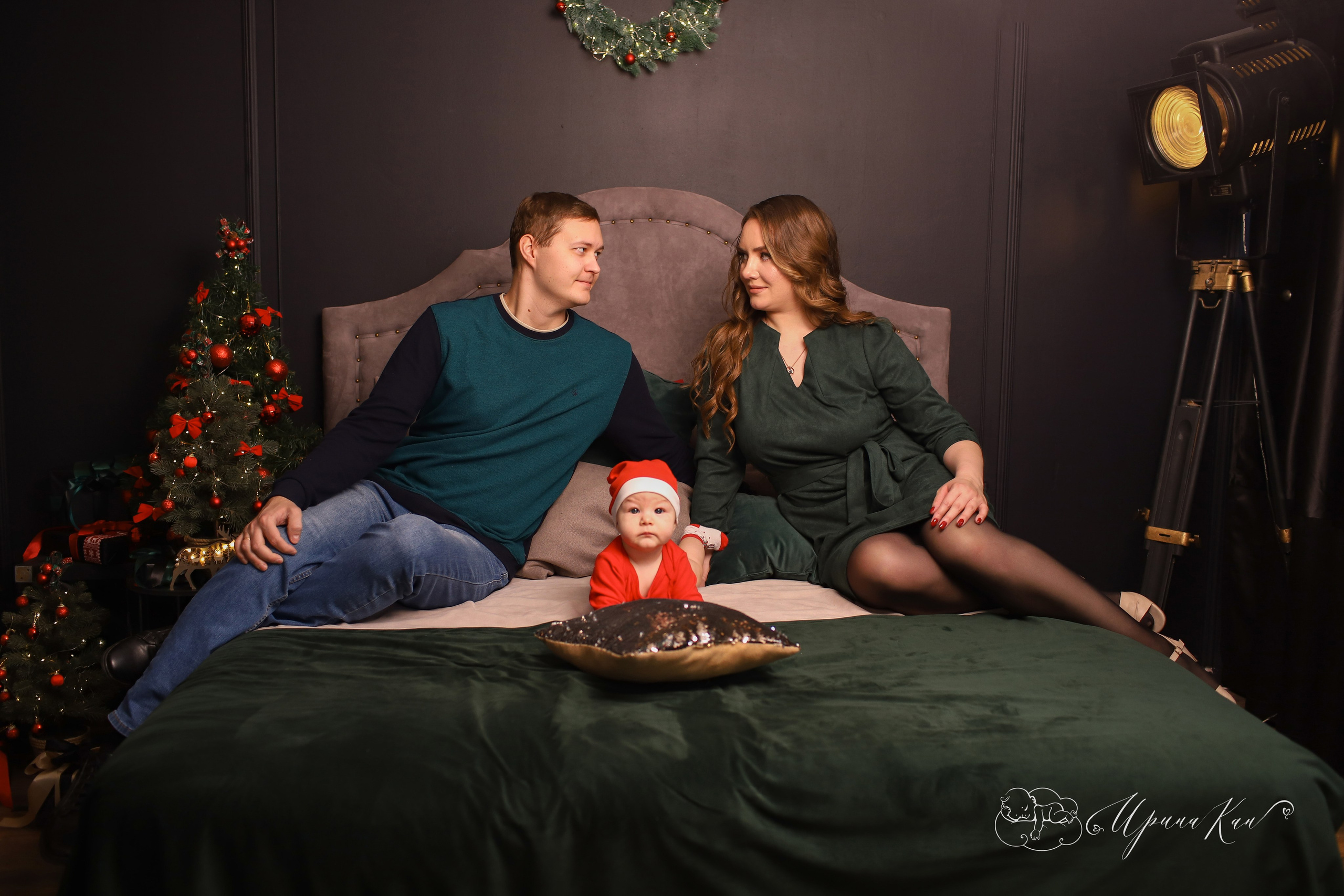 Новогодние фотосессии. Ирина Кан Фотограф новорожденных в Екатеринбурге