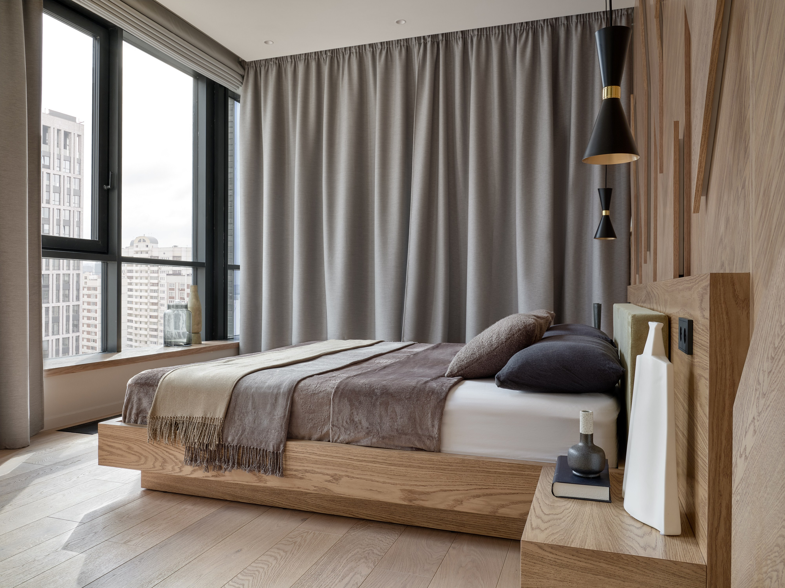 Монохром и деревянные акценты. Фотограф Наталья Вершинина