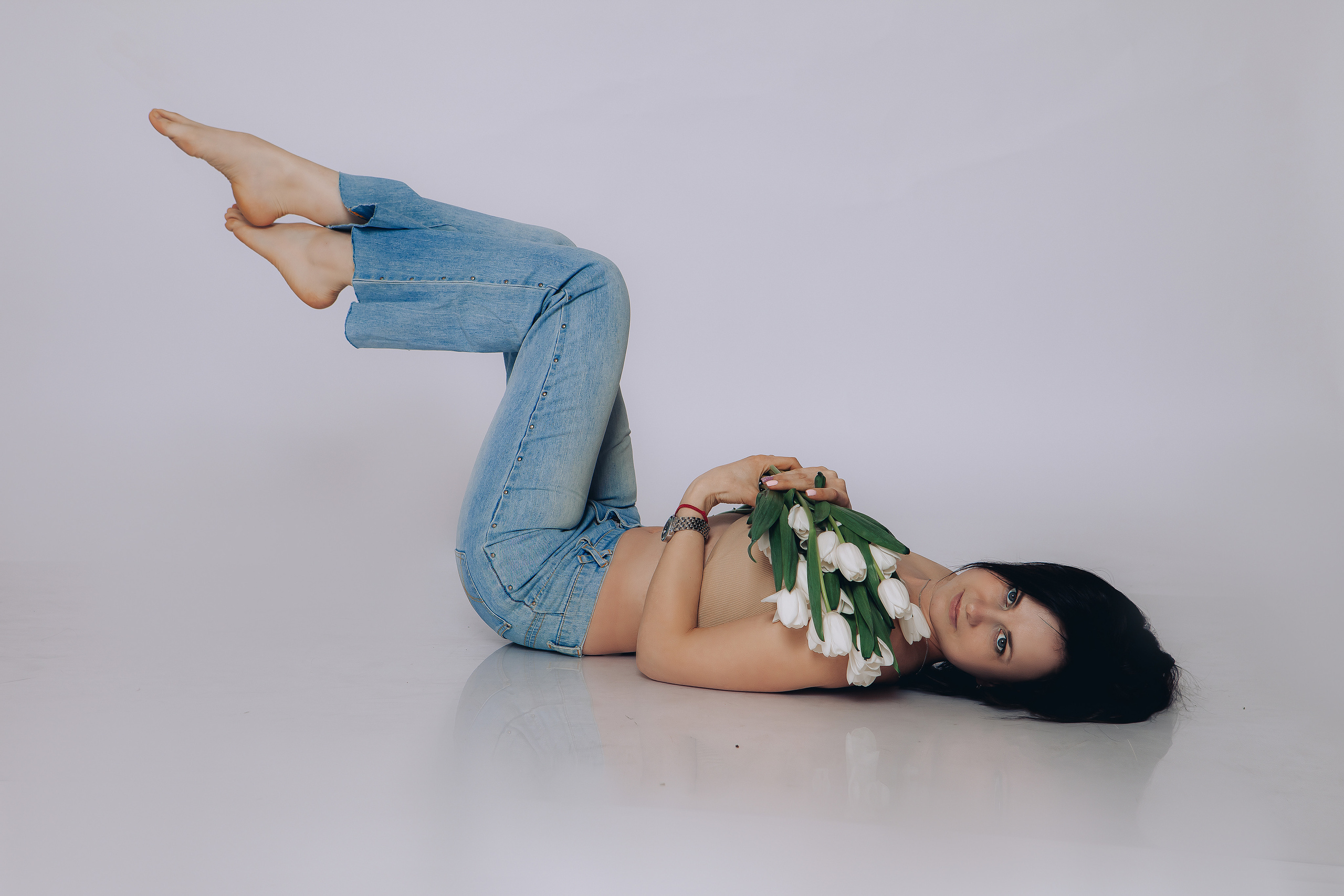 Девочки и тюльпаны. Свадебный и семейный фотограф в Смоленске Надежда Воробьева