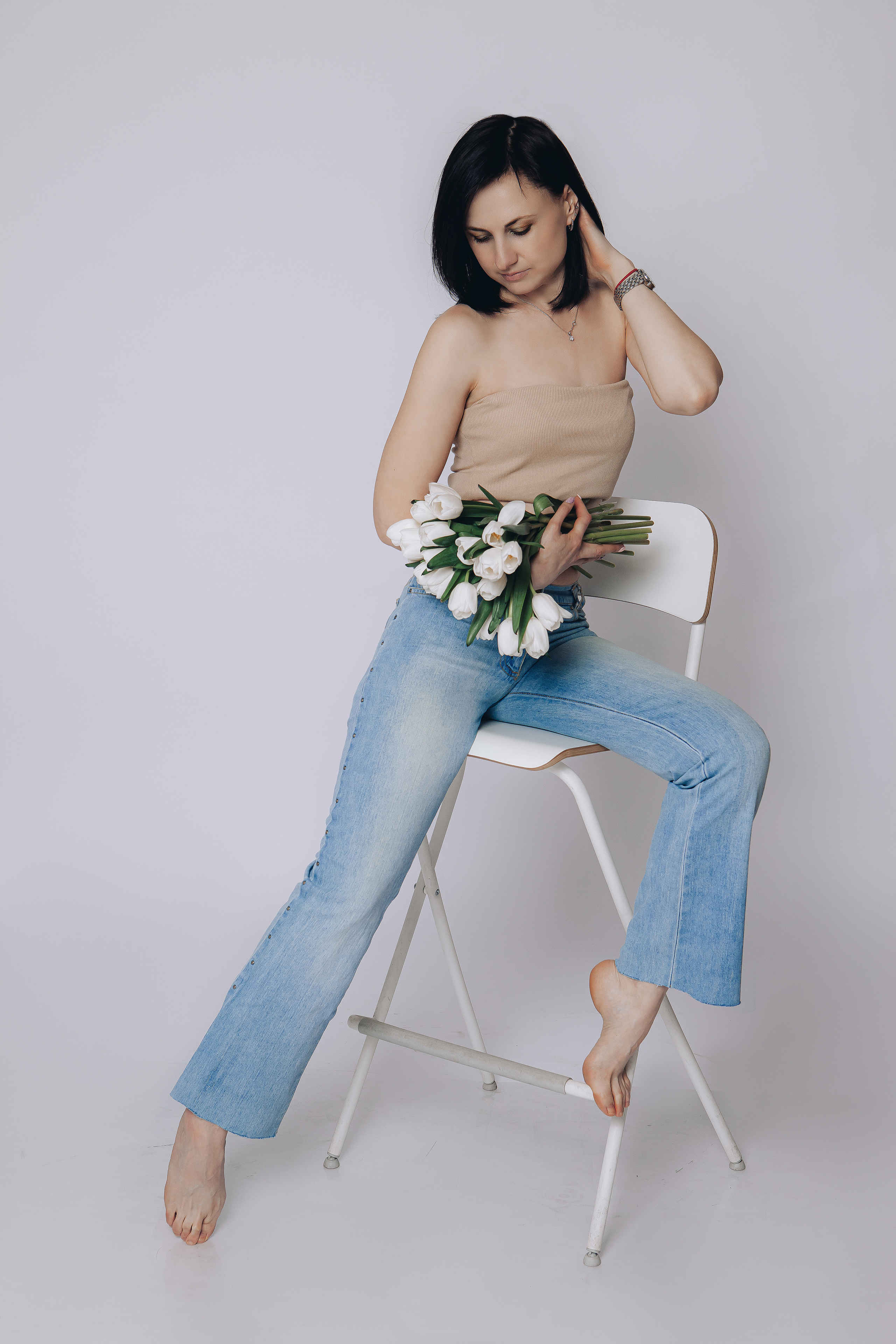 Девочки и тюльпаны. Свадебный и семейный фотограф в Смоленске Надежда Воробьева