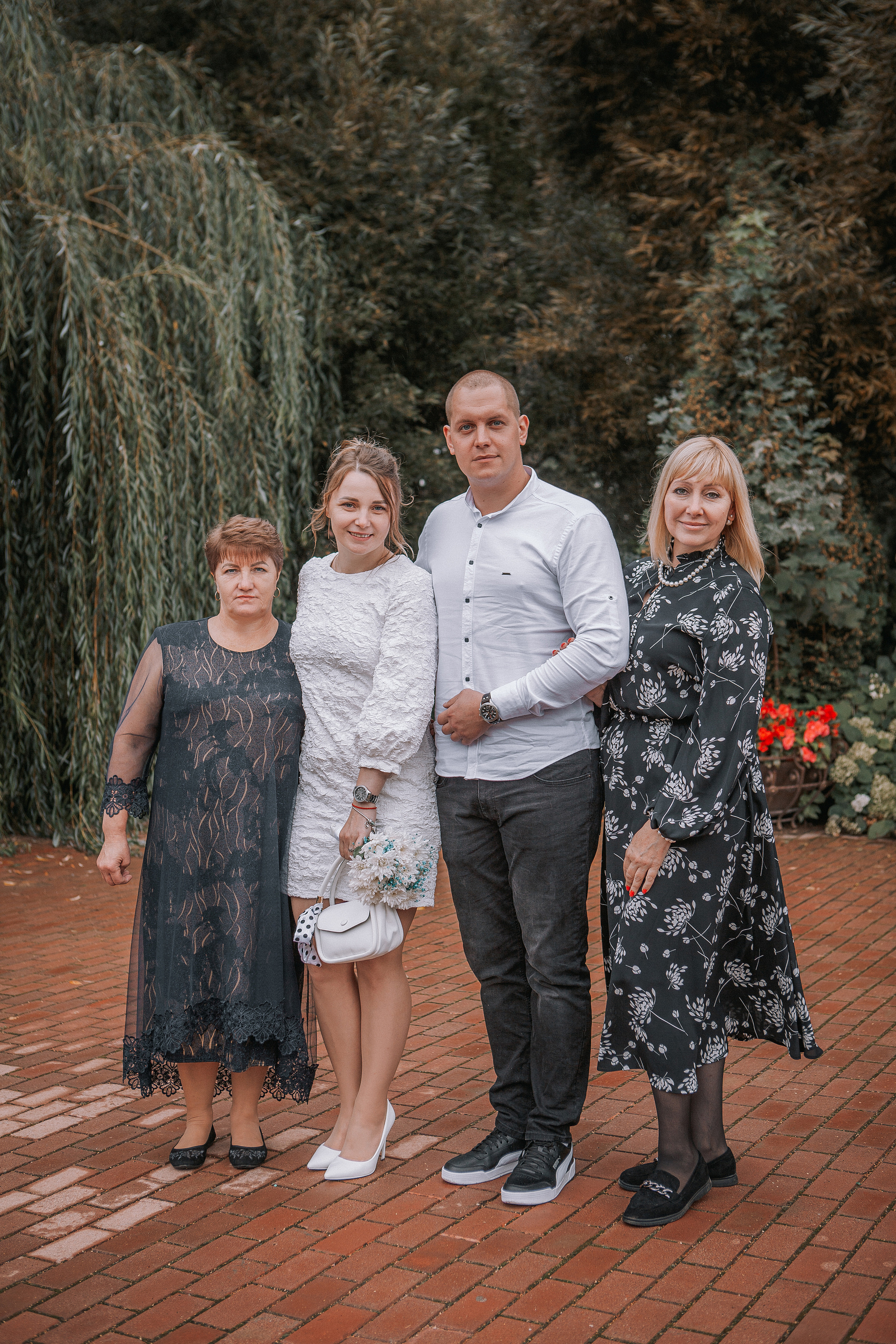 семейное фото, фото с родителями, фото с мамами