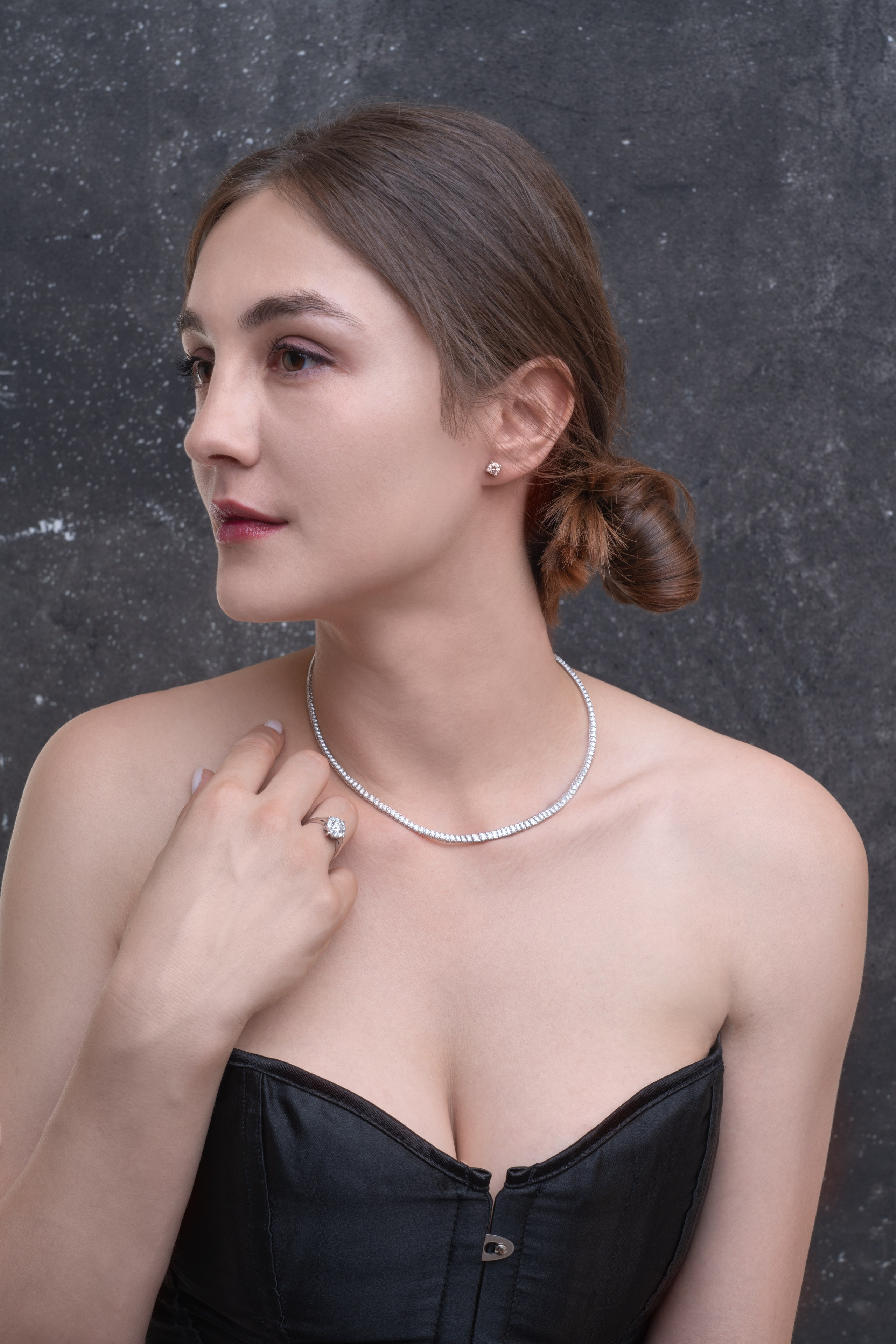 Retouching a full-length portrait