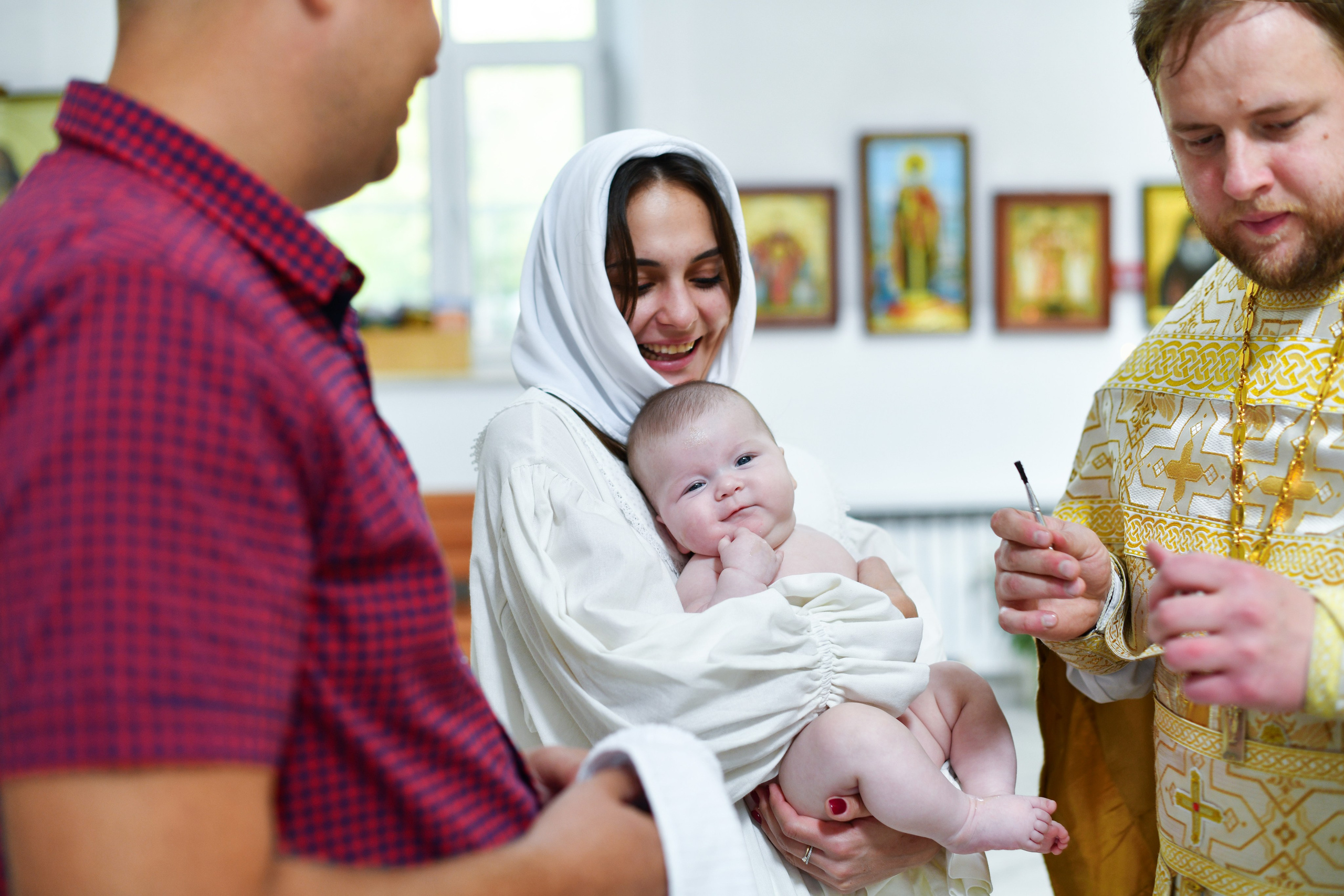 Крещение Марии. Алтуфьево. Свадебный и портретный фотограф в Москве Галина Борисова