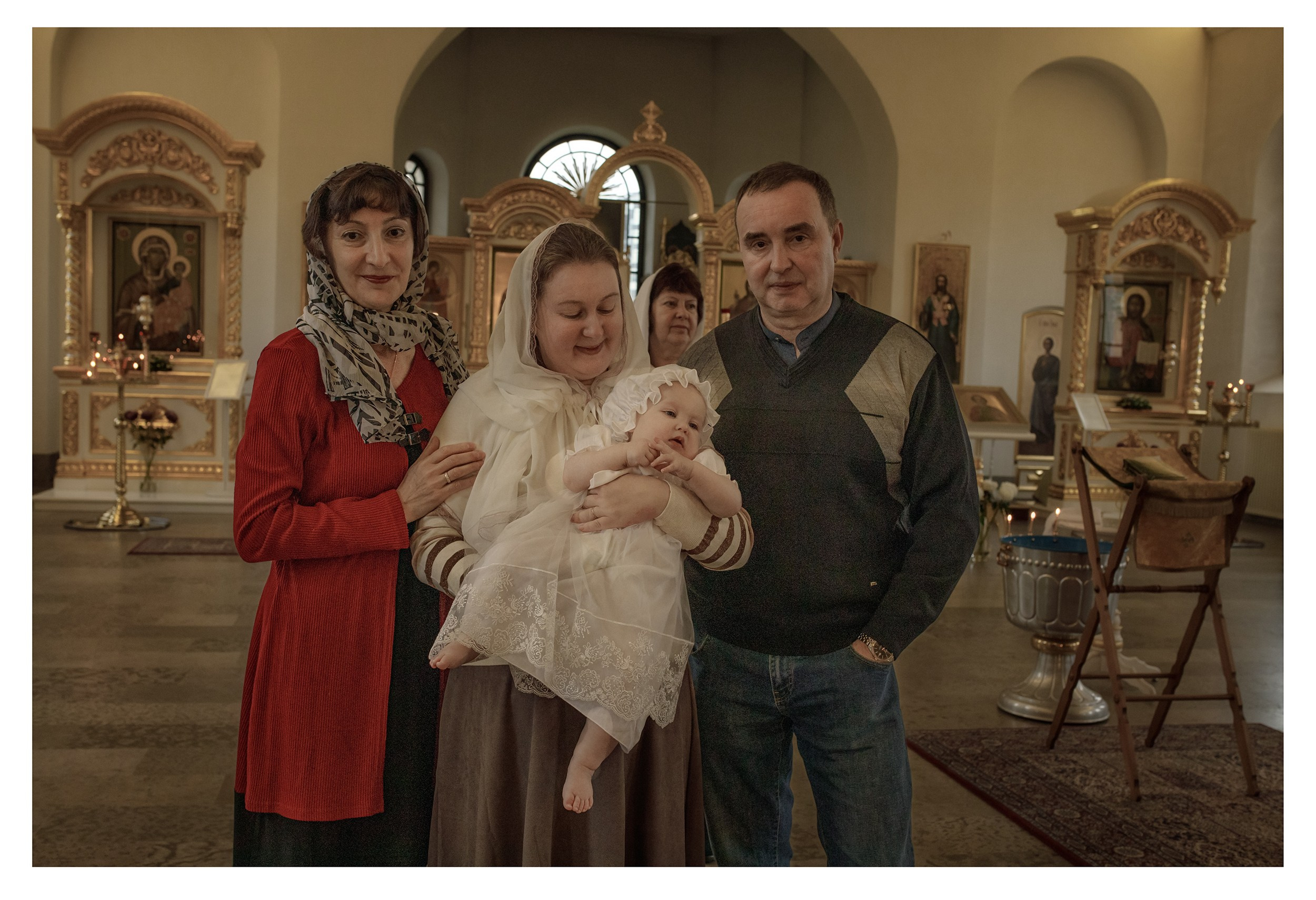 Крещение. Портретный фотограф Ирина Виноградова