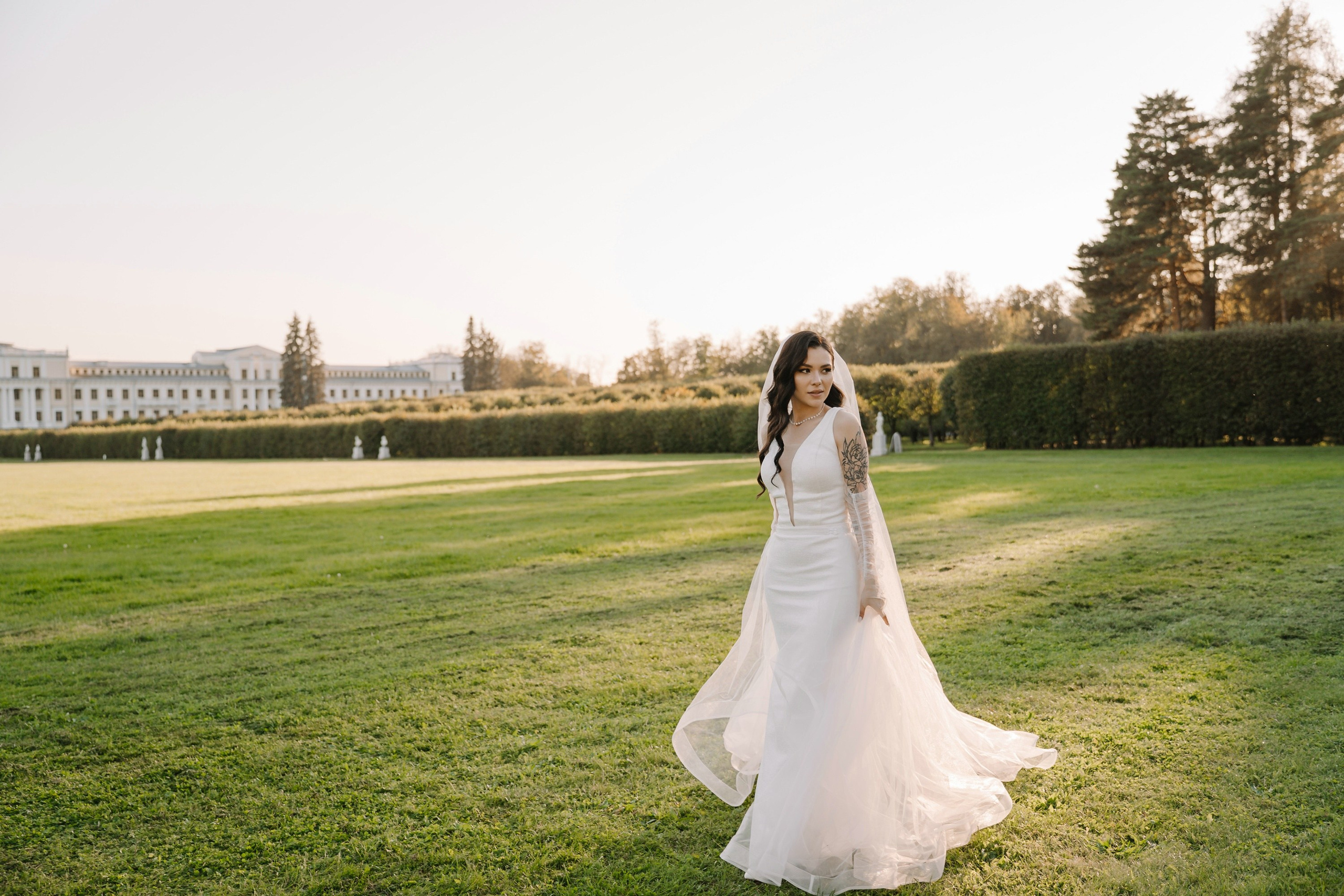 Свадьба в усадьбе Архангельское. Свадебный и семейный фотограф в Москве Светлана Зоткина
