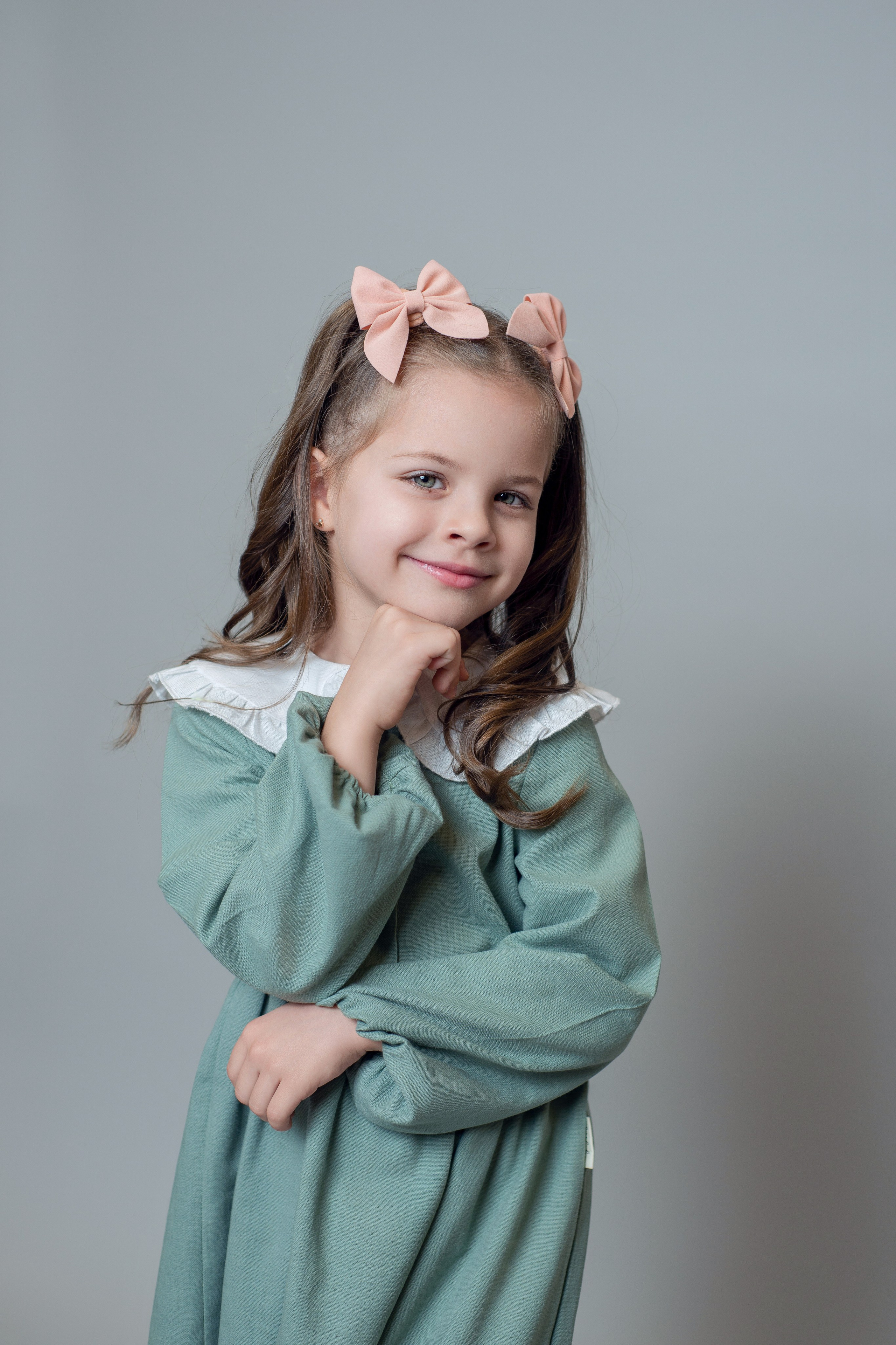 Студийная съемка в саду