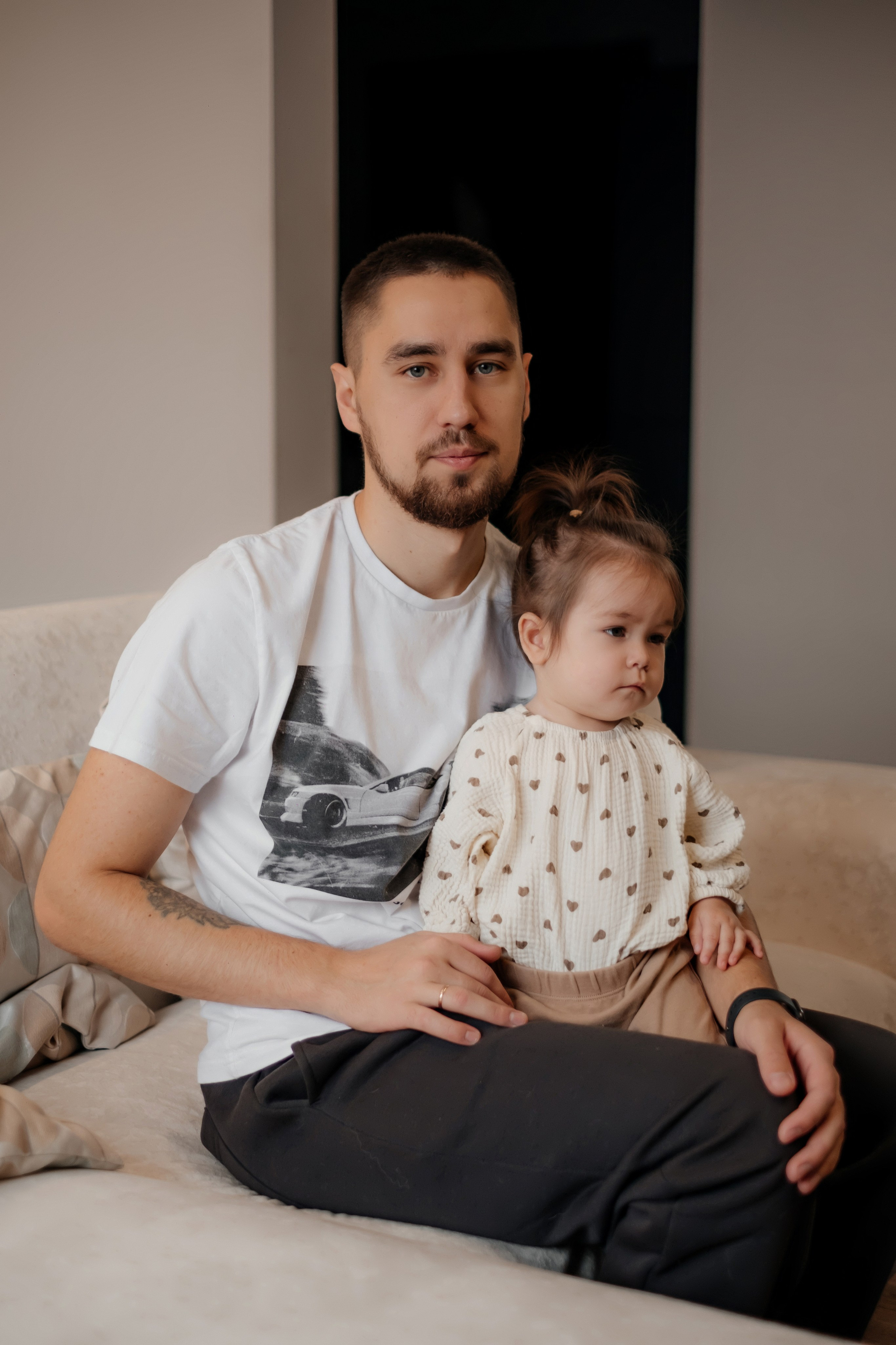 Катя, Саша и Еся | домашняя съемка. Фотограф в Новосибирске Диана Ильиных