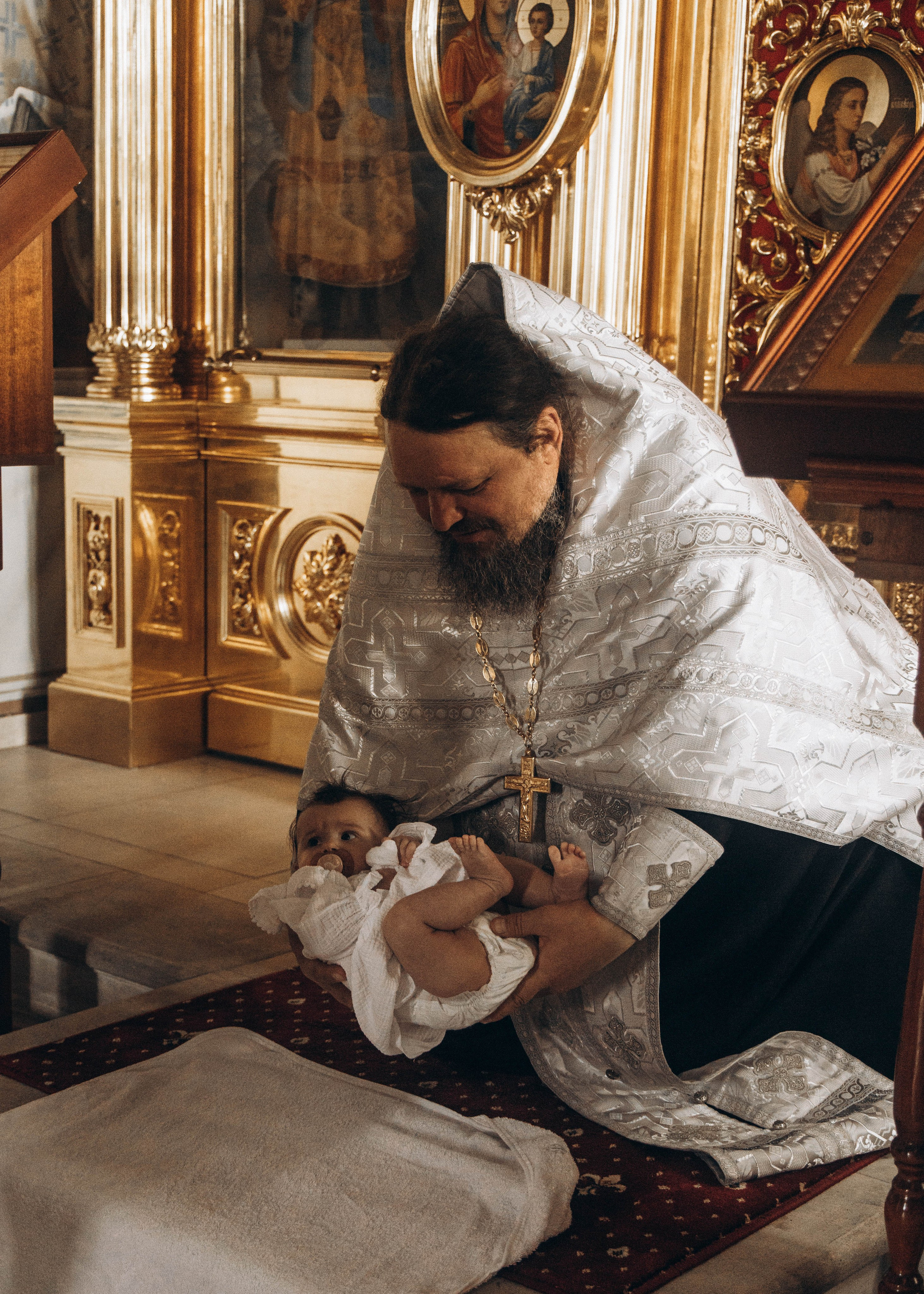 КРЕЩЕНИЕ. Фотосессия новорожденных в Москве и Московской области