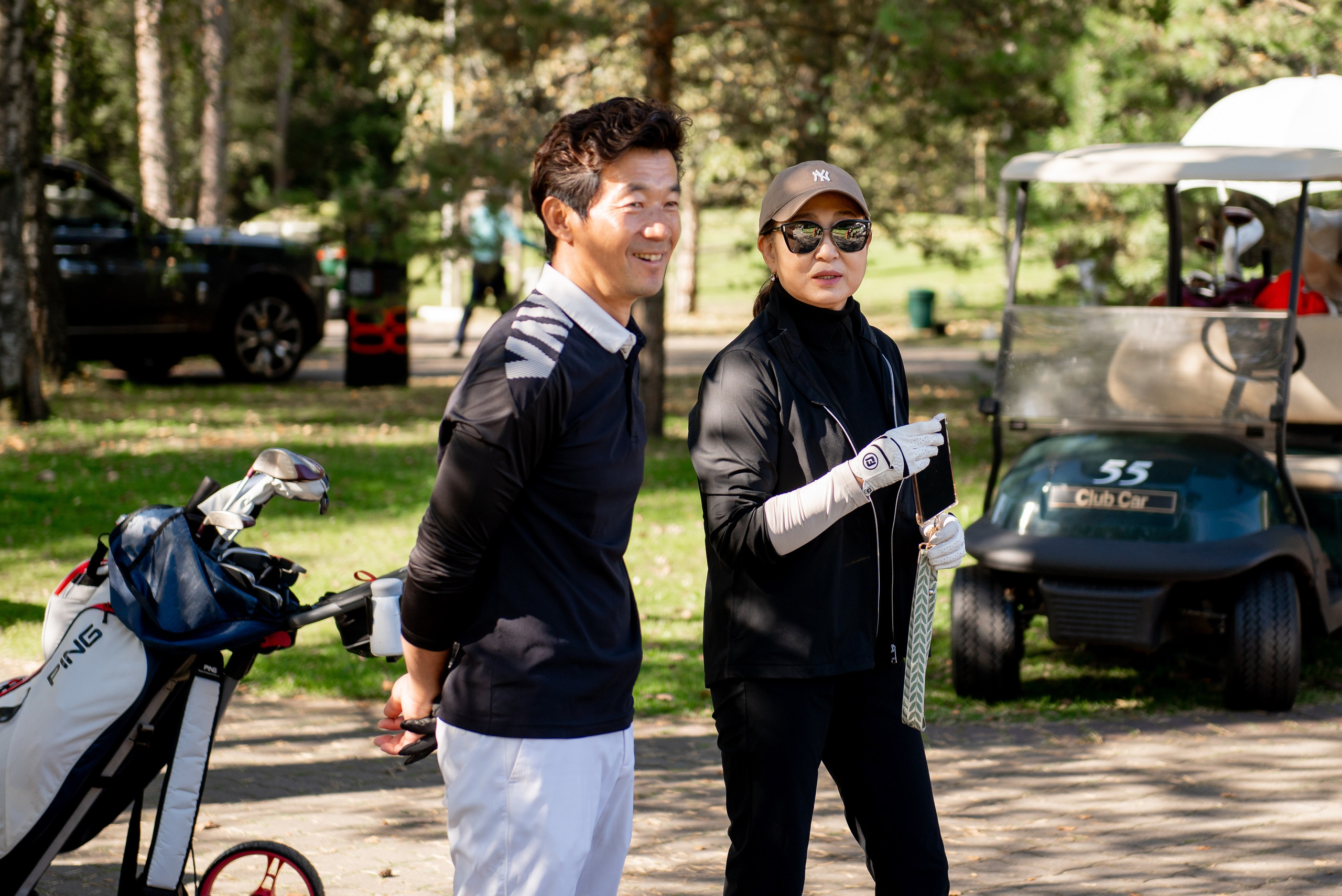 Турнир по гольфу. Профессиональный фотограф в Москве Александра Харламова