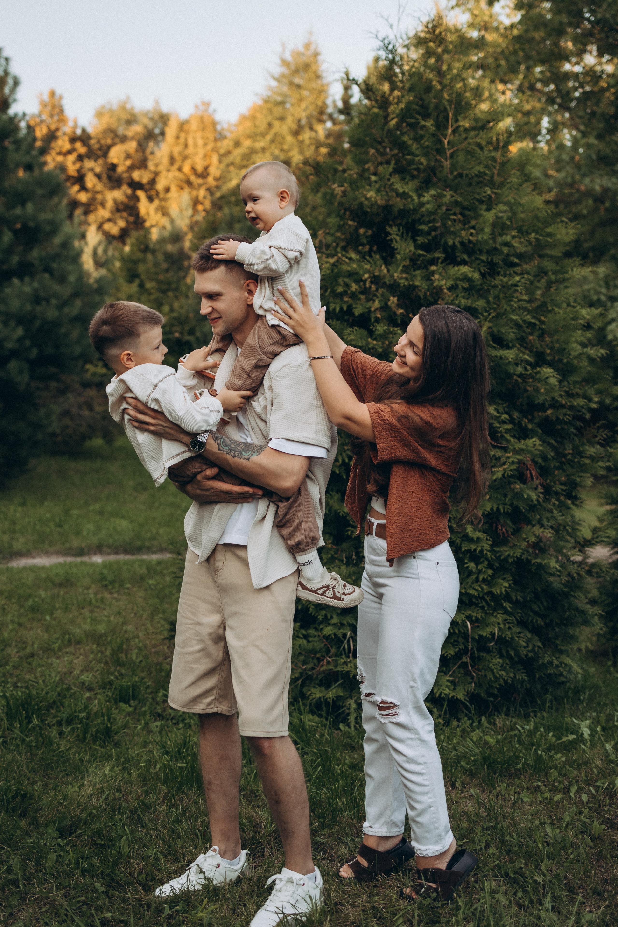 Марина, Семён, Арсений, Артём. Фотограф Нижний Новгород