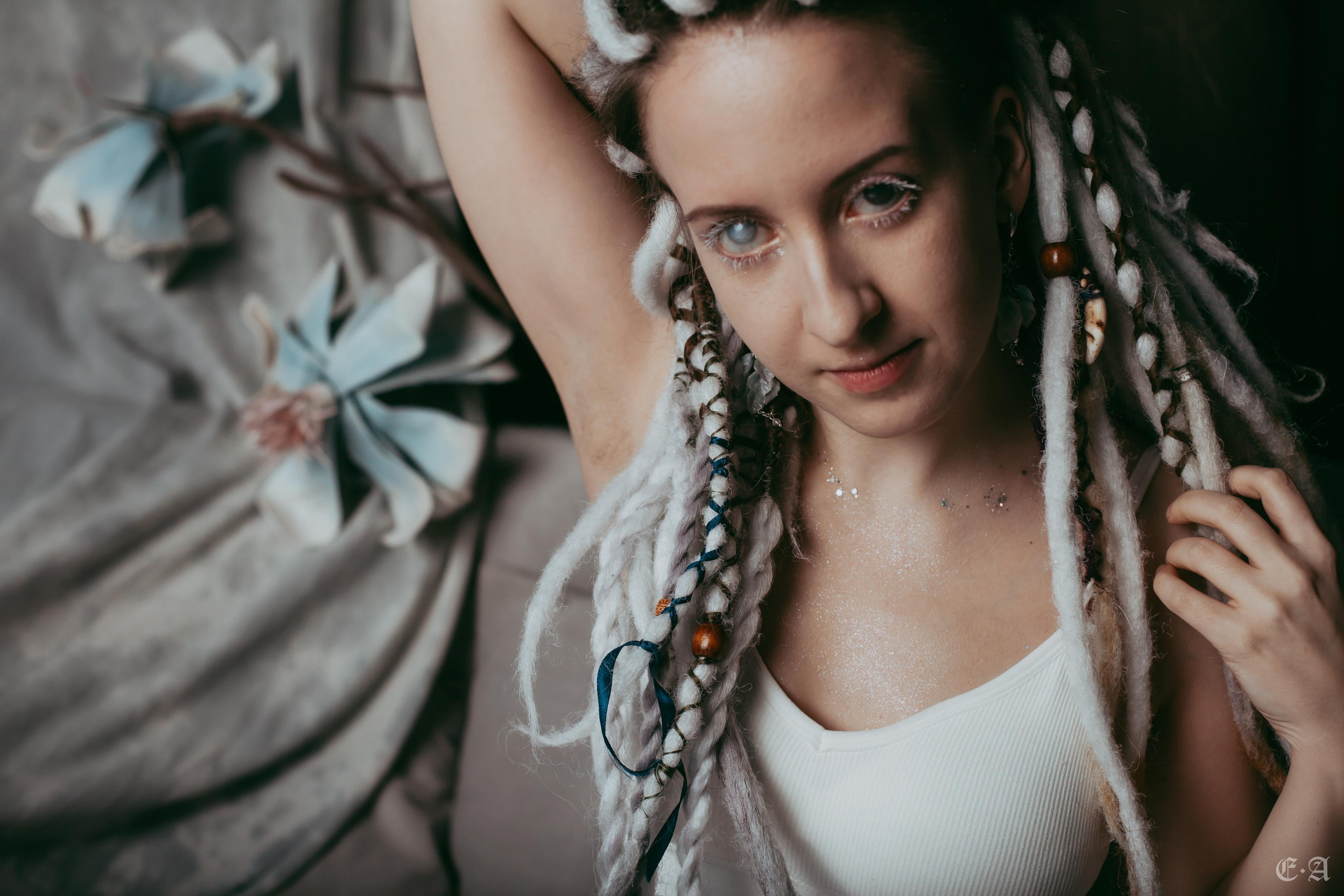 Лазурная, незримая белизна. Фотограф Ellairen