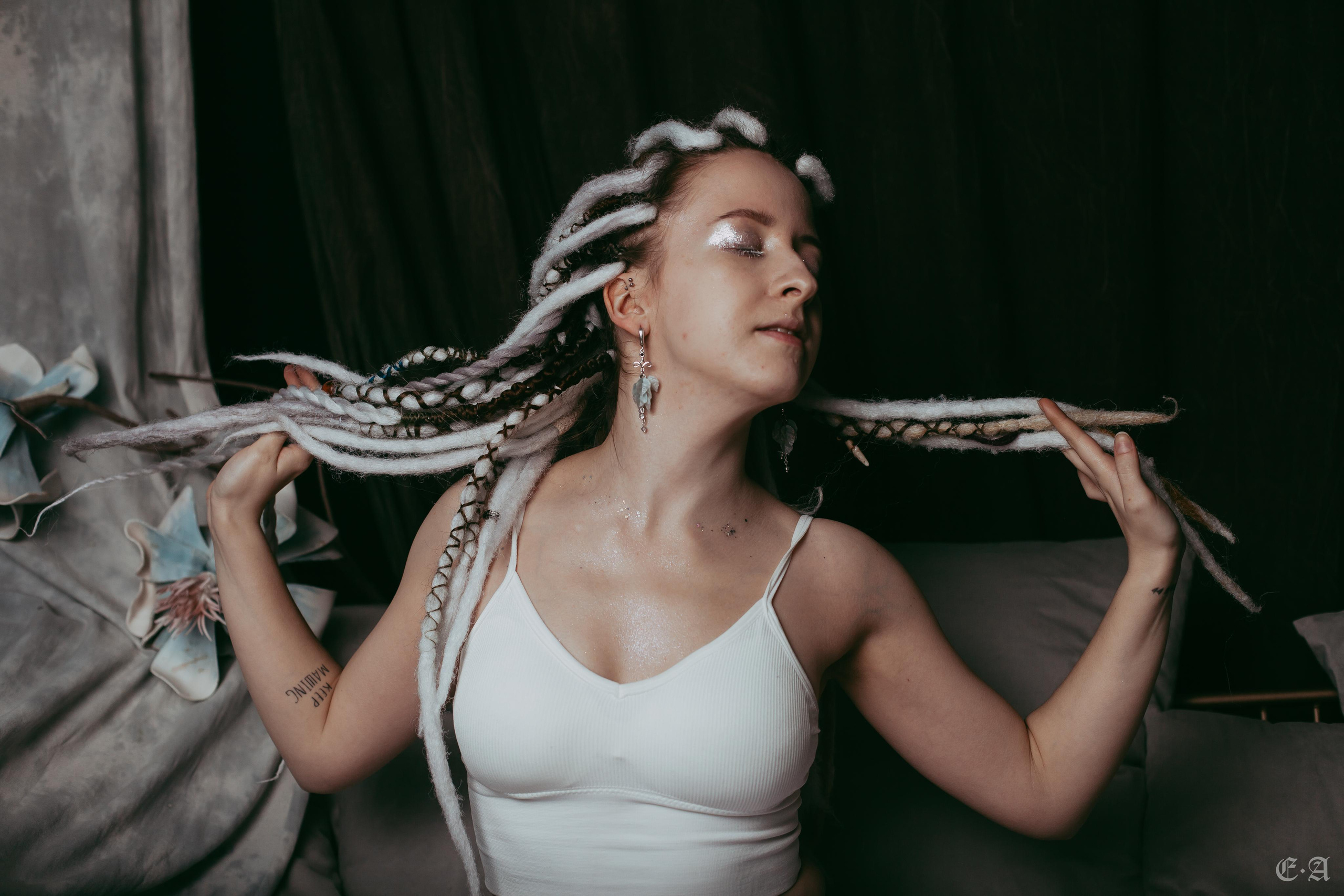 Лазурная, незримая белизна. Фотограф Ellairen