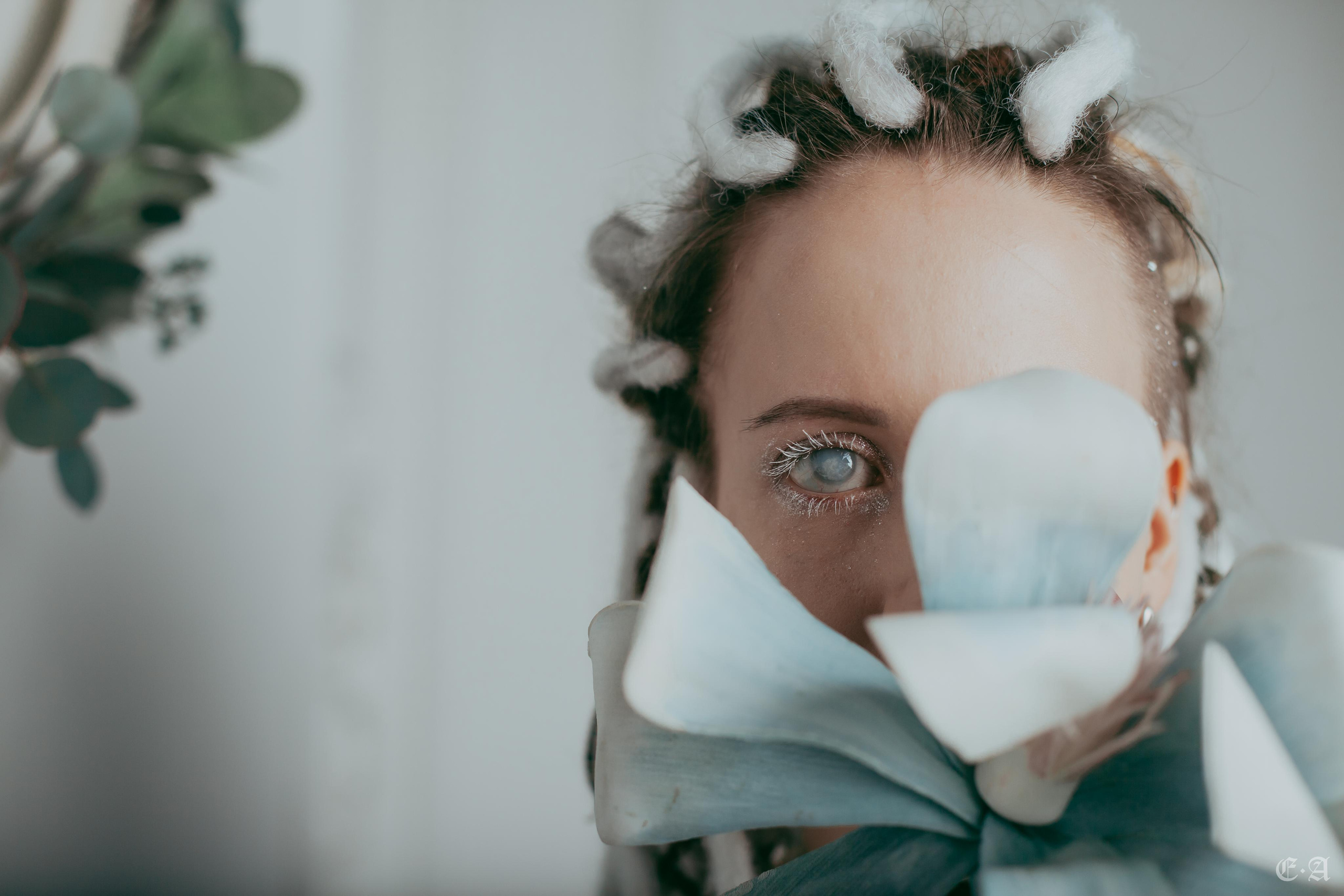 Лазурная, незримая белизна. Фотограф Ellairen