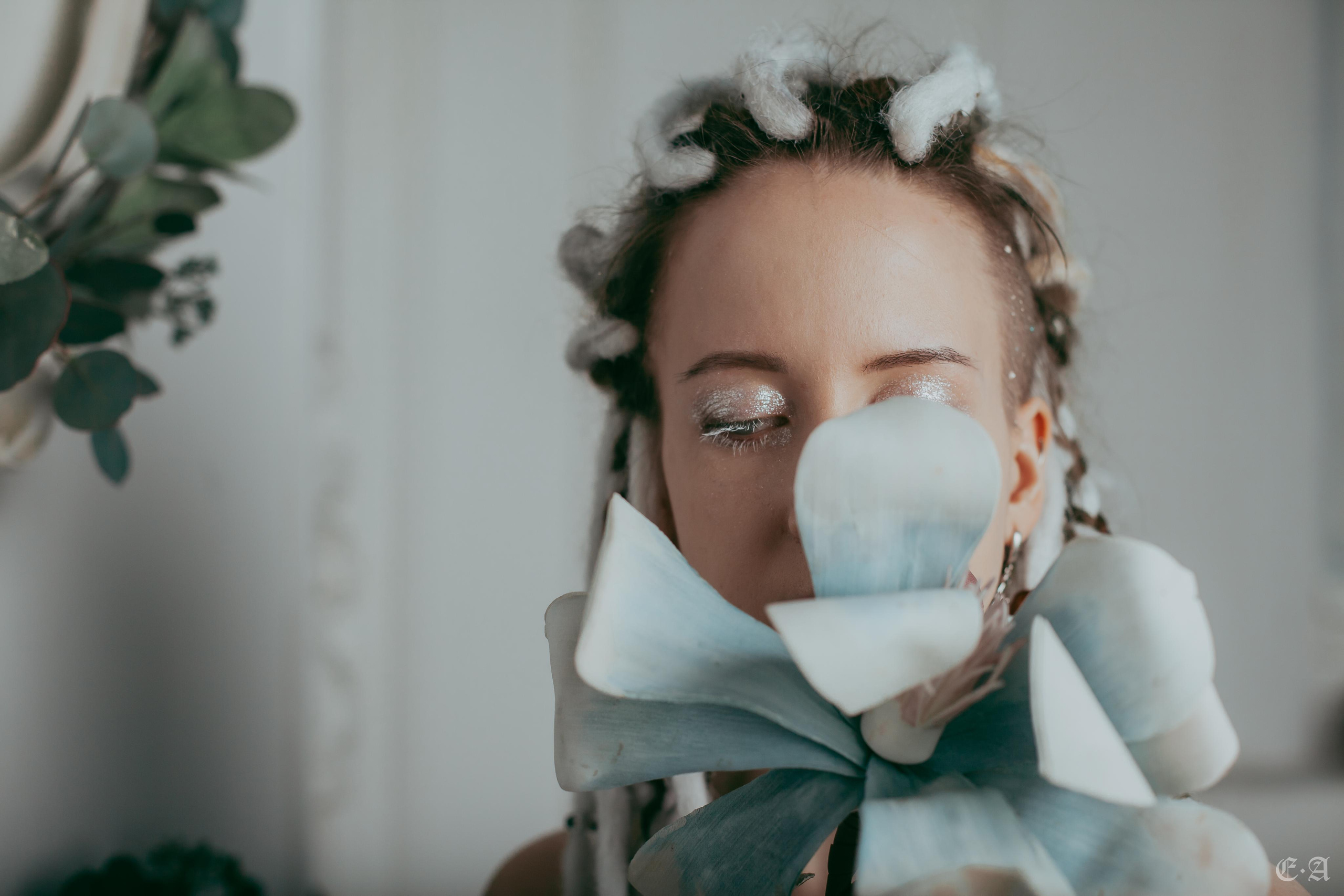 Лазурная, незримая белизна. Фотограф Ellairen