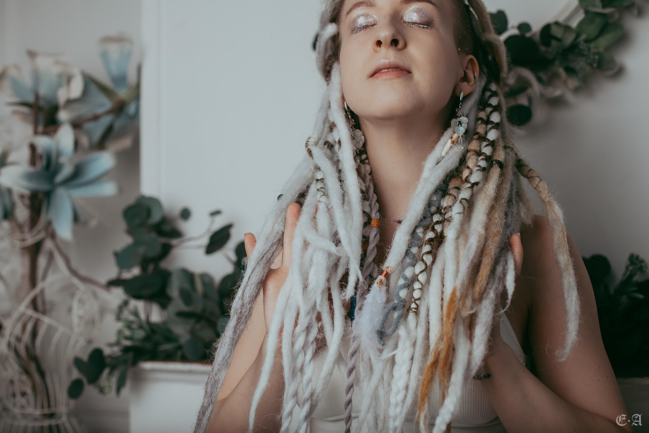 Лазурная, незримая белизна. Фотограф Ellairen