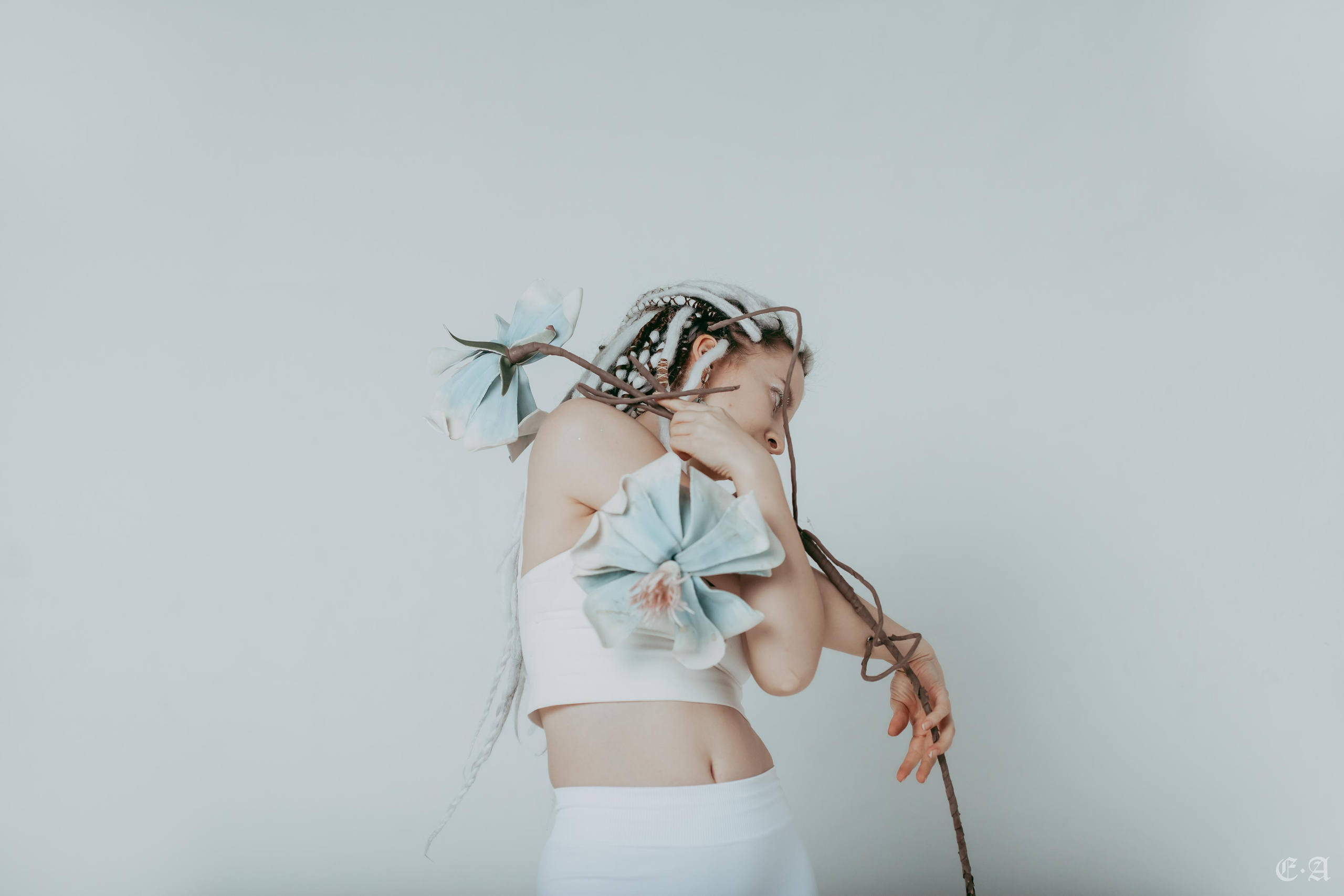 Лазурная, незримая белизна. Фотограф Ellairen