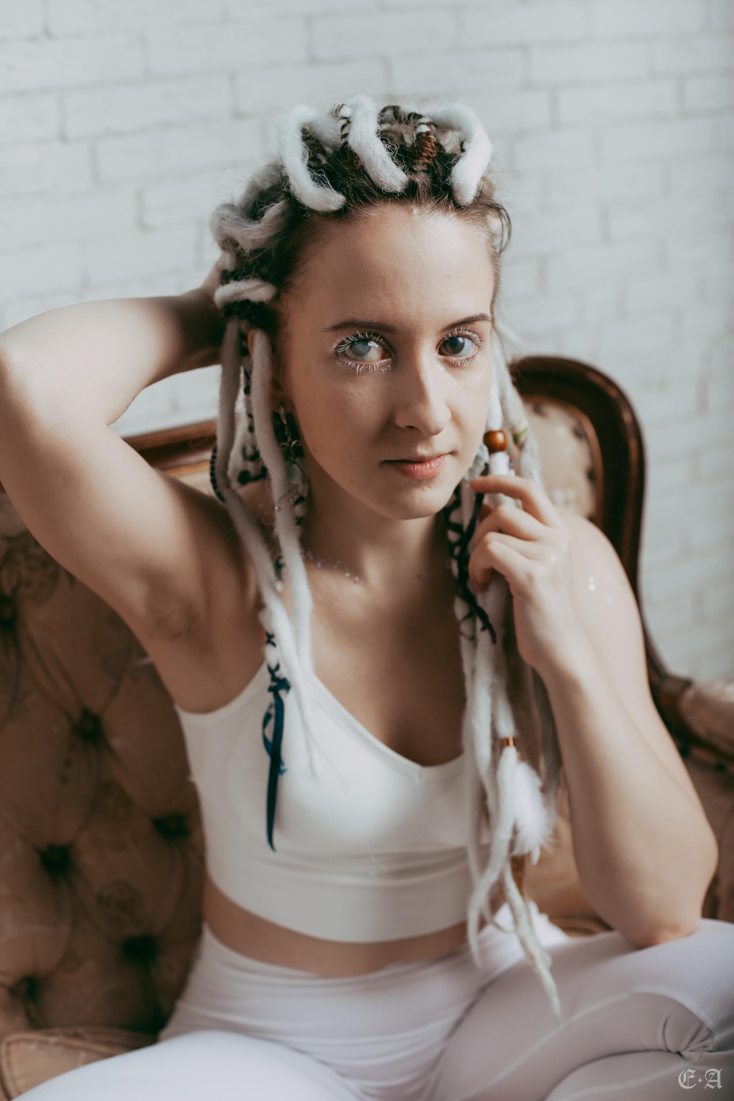 Лазурная, незримая белизна. Фотограф Ellairen