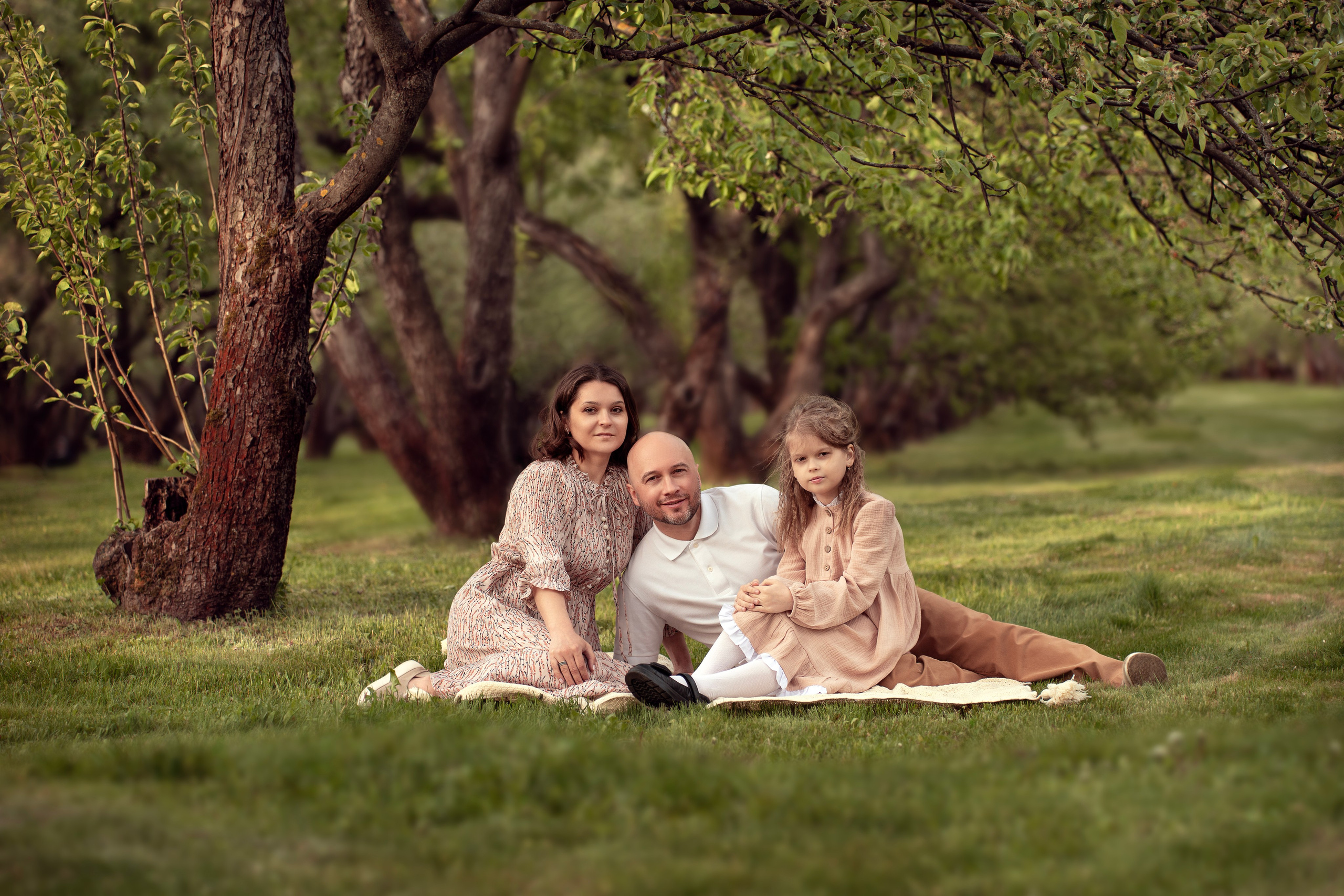 Семейная весенняя съемка в Коломенском. Фотограф Ольга Чувалдина Москва