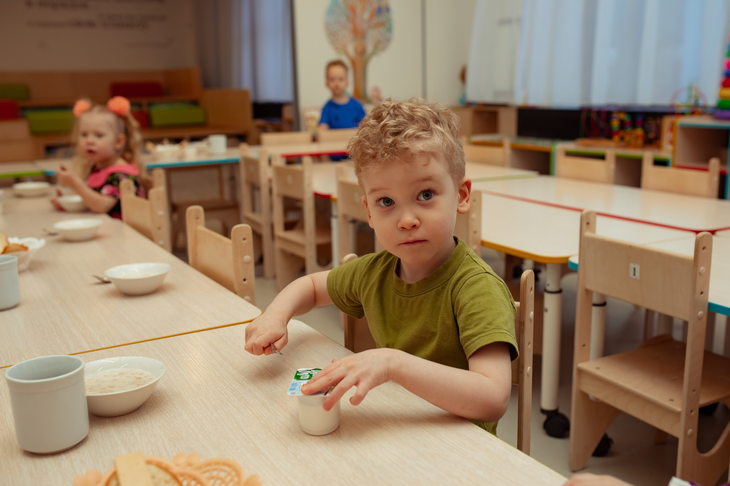 Праздник весны в детском саду. Семейный и детский фотограф в Москве Дорогова Екатерина
