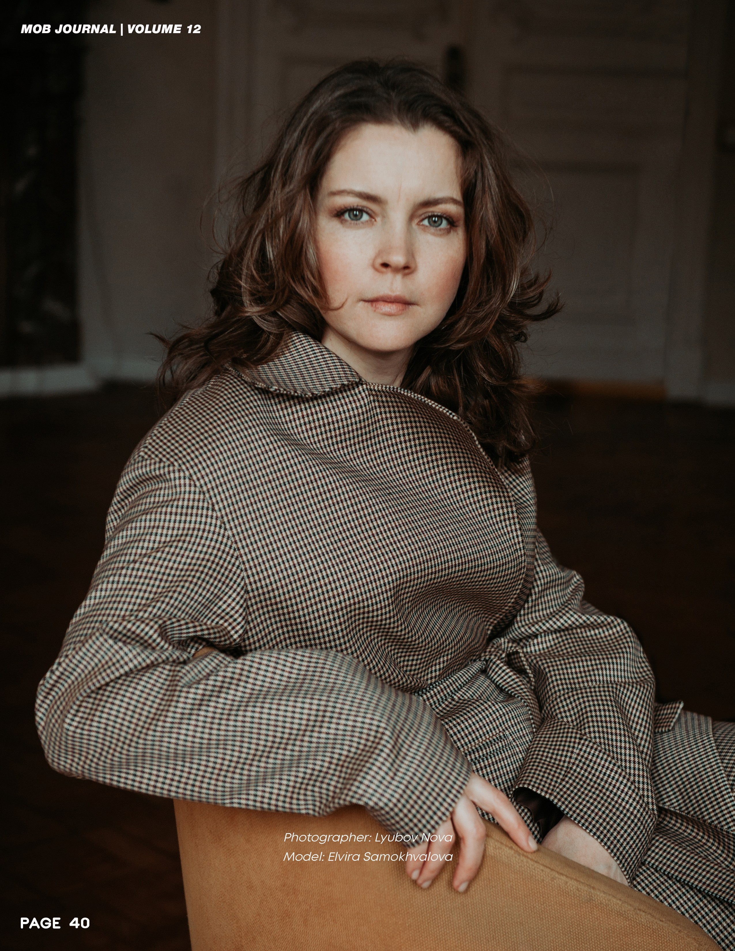 Публикация в иностранных журналах INTRAmagazine и MOB. Портретный и лайфстайл фотограф в Санкт-Петербурге