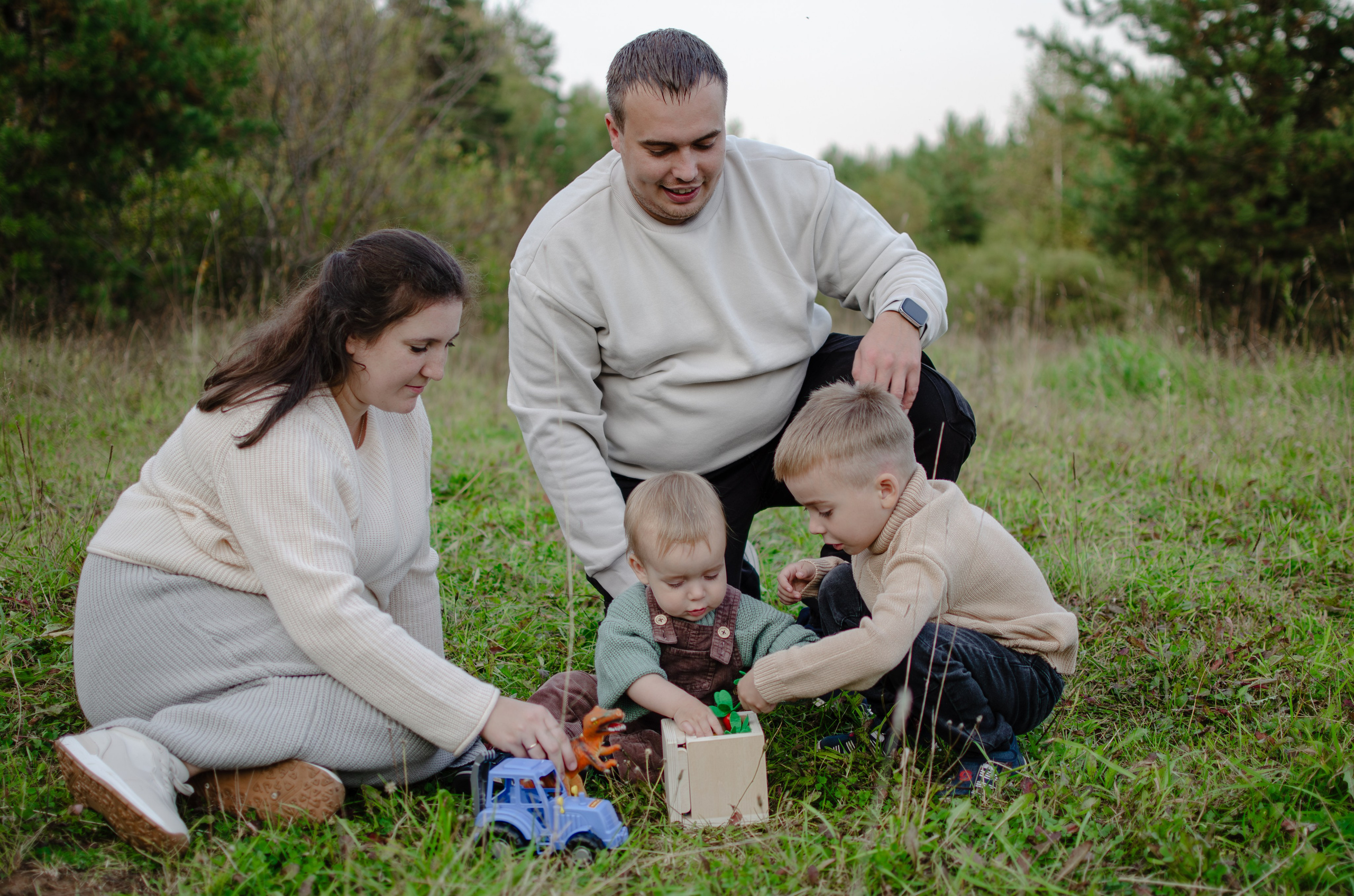 Алина и её семья. Светлана Агалакова Фотограф