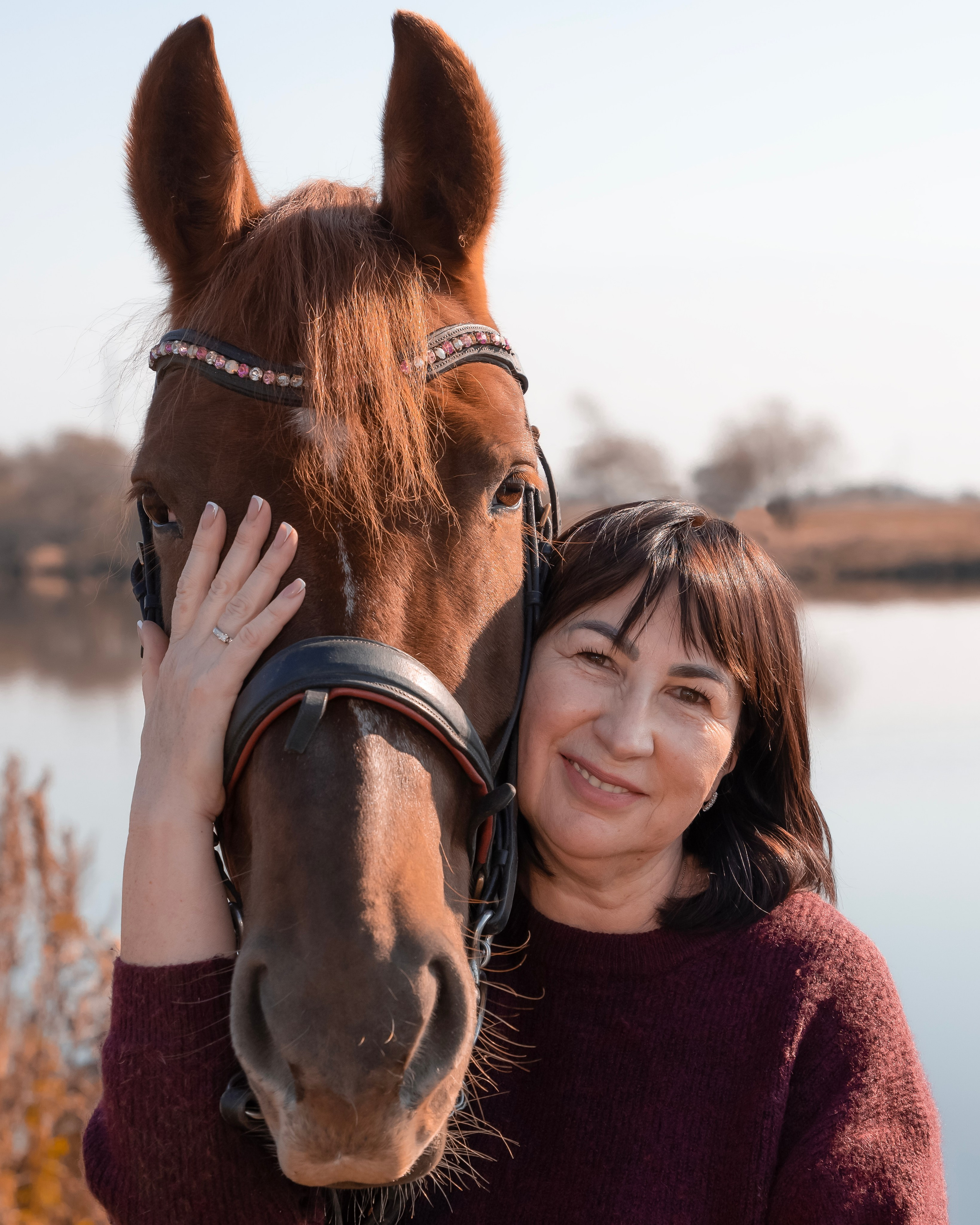 Фотосессия с лошадью. Женский, семейный фотограф в г. Уссурийске Марина Гусарова