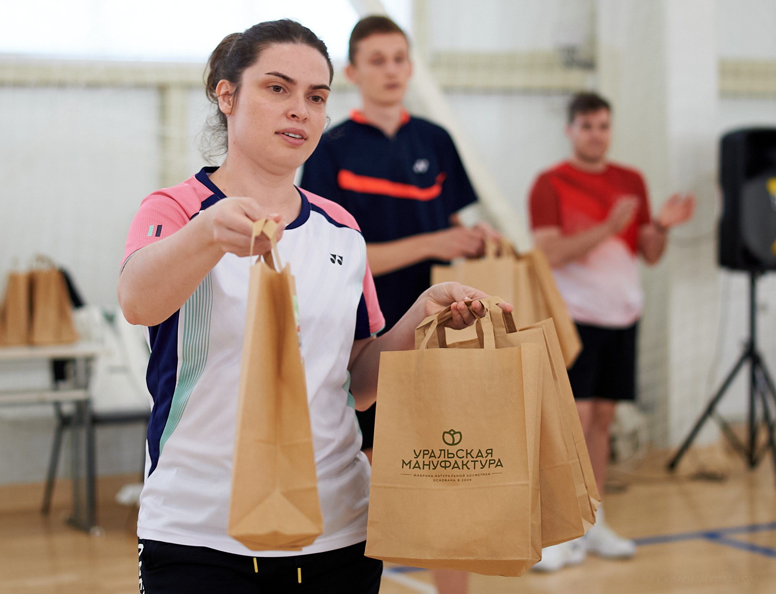 Бадминтон. Мастер-класс Любови Сухановой. Ижевск. 20.07.2024. Спортивный репортажный фотограф в Ижевске Сергей Мерзляков