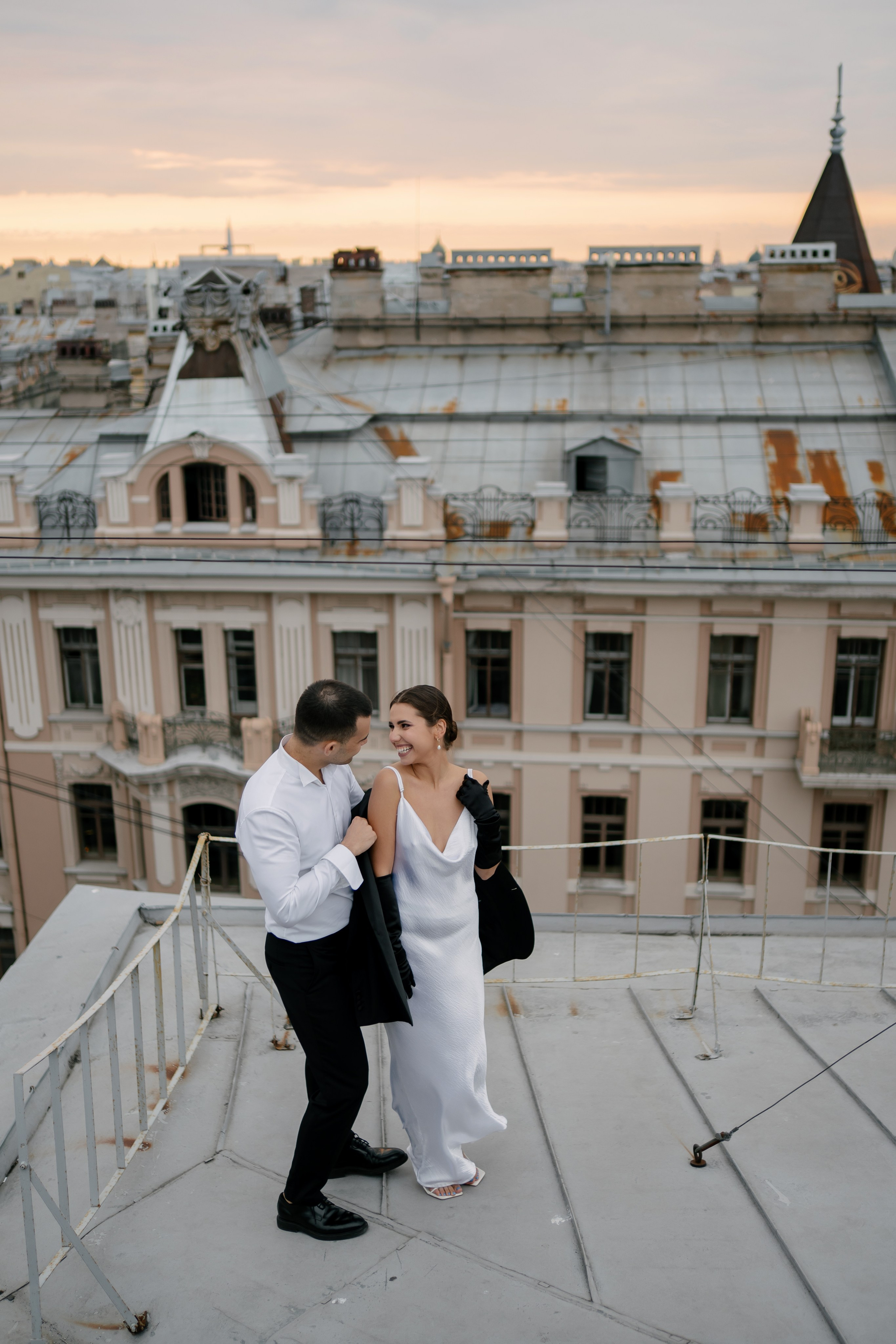 На крышах Питера. Семейный и свадебный фотограф в Красногорске Анастасия Тихонова