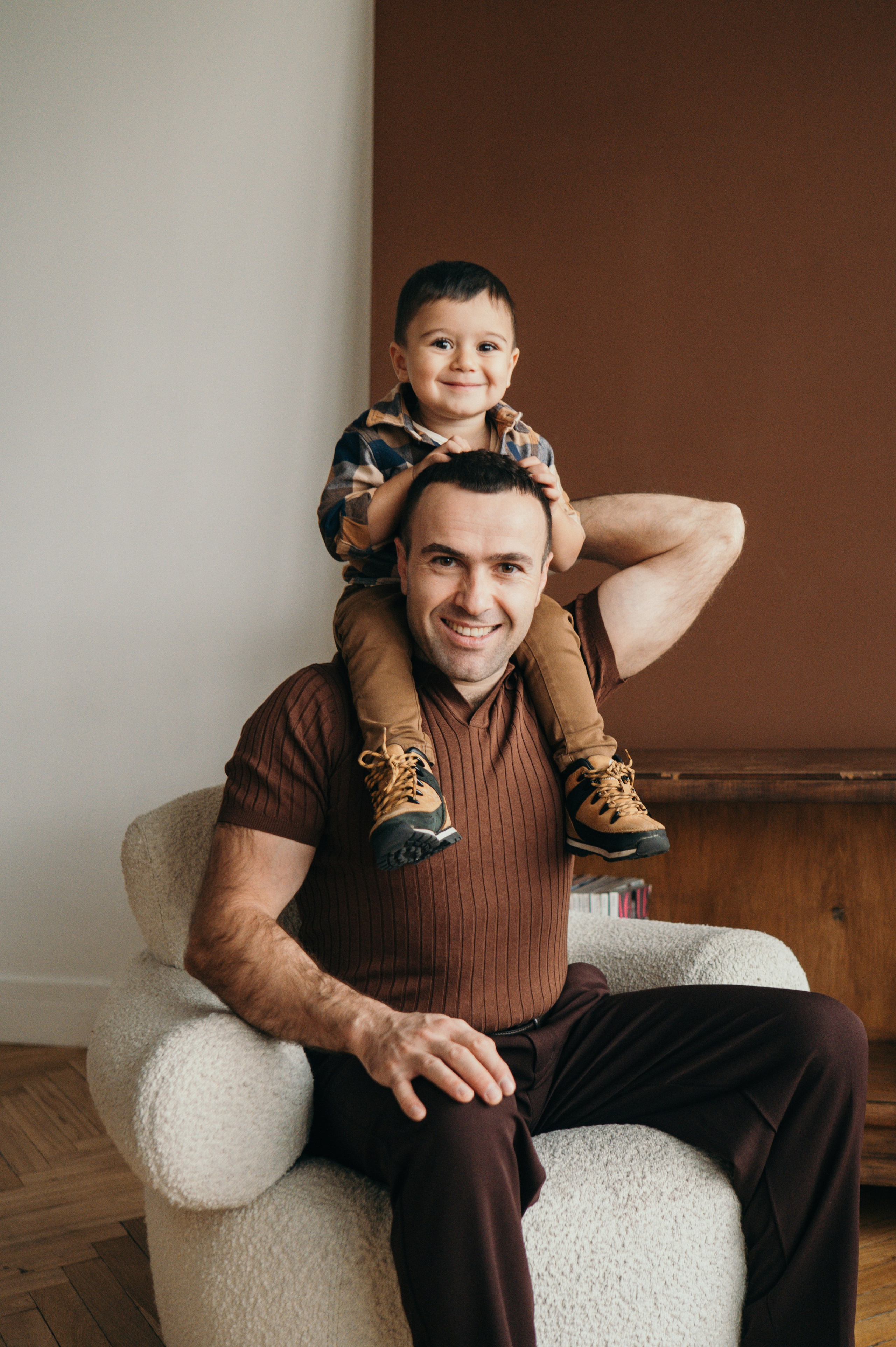 Семейная студийная съемка. Фотограф Москва