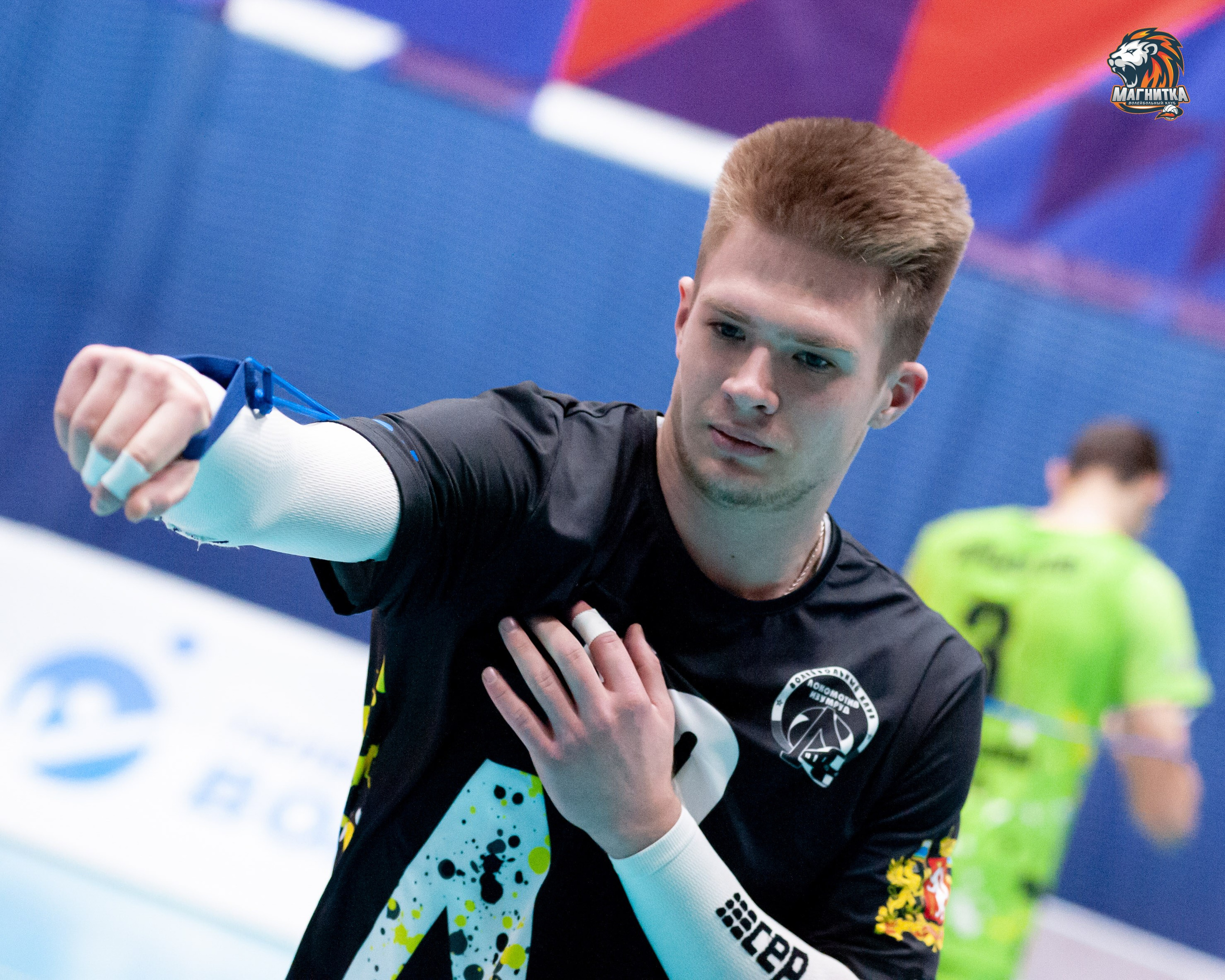 Чемпионат России по волейболу. Высшая лига А. Магнитка — Локомотив-Изумруд. Фотограф Магнитогорск Данил Семенов