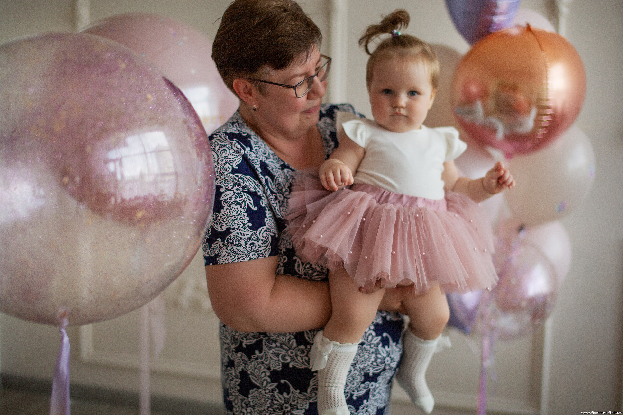 День Рождения Ксении, 1 год. Семейный и детский фотограф в Петрозаводске
