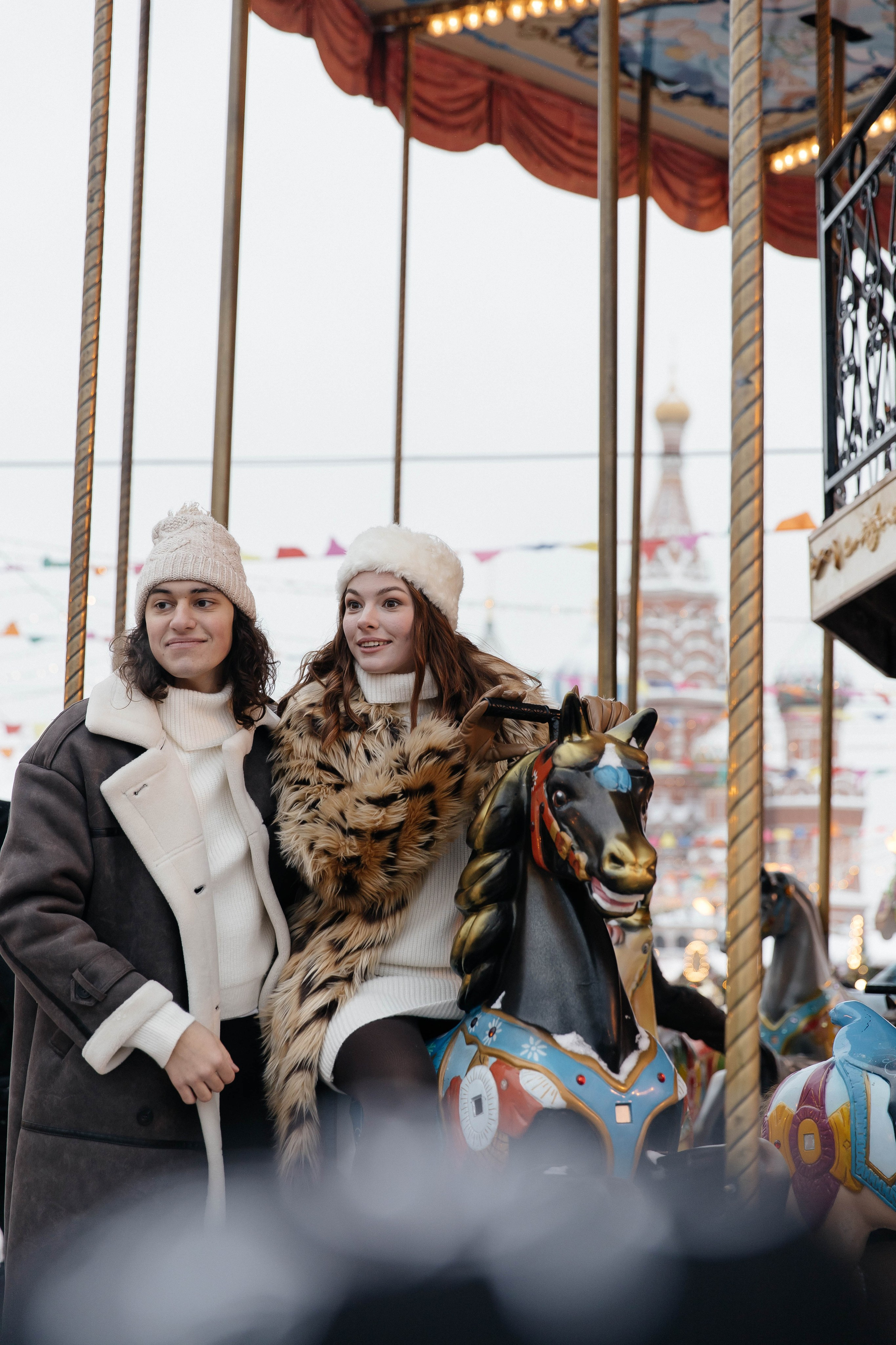 Зимняя история любви. Фотограф индивидуальных женских портретов и LOVEstory в Москве