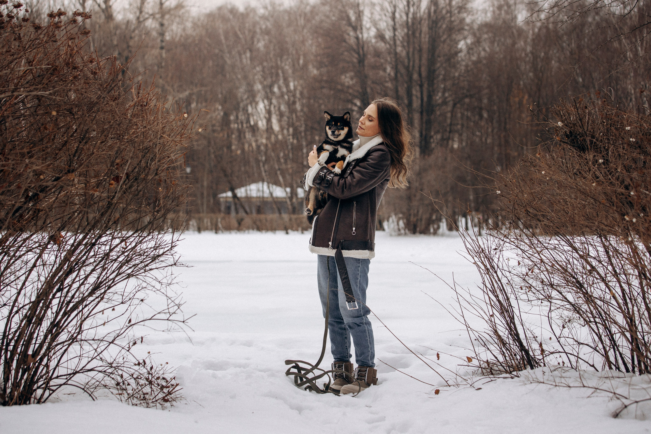 Дарья и Мики. Фотограф — Анималист | Санкт-Петербург