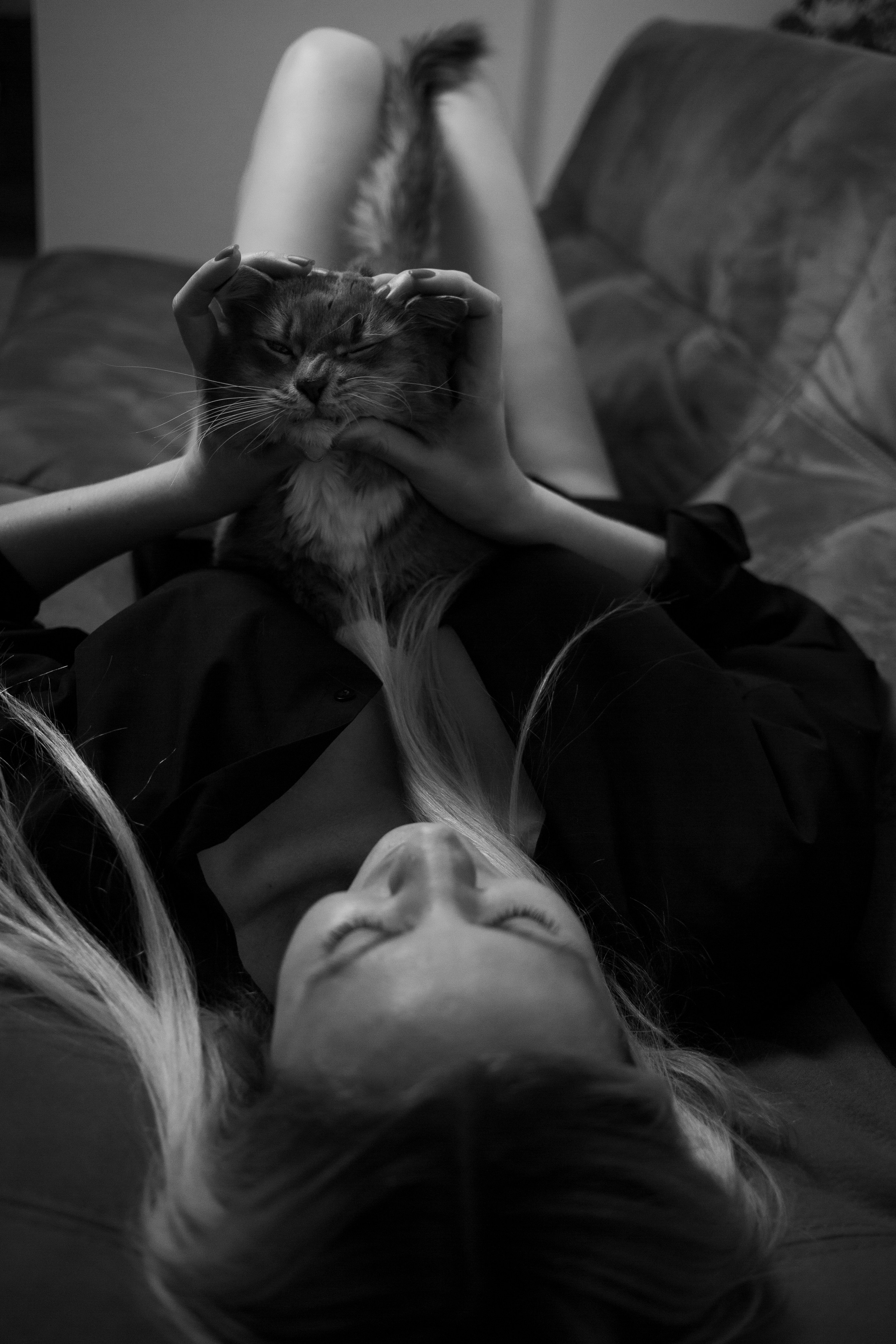 Юля (домашняя съемка). Женский портретный фотограф в Москве Анастасия Карпова