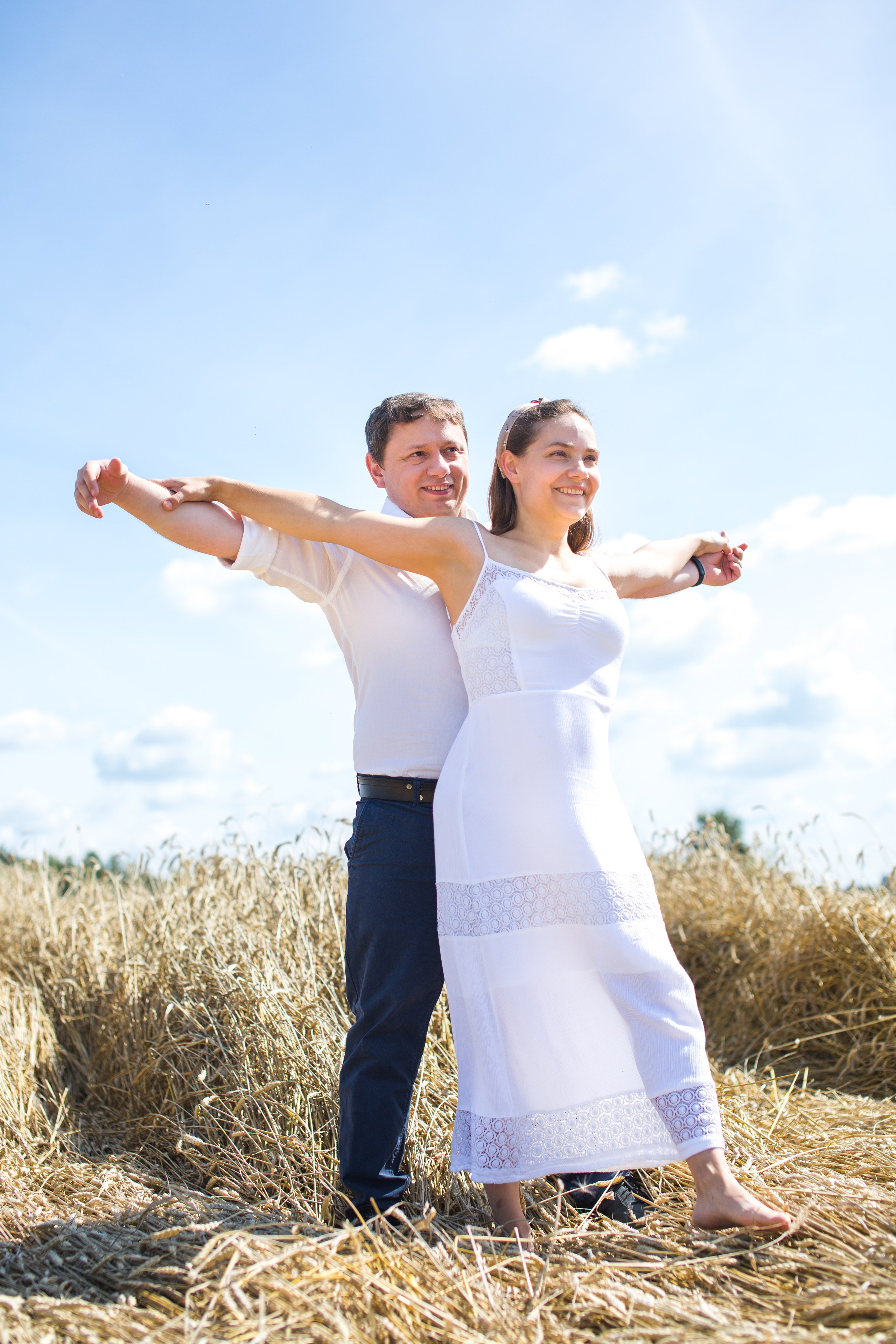 В поле с колосьями. Семейный и школьный фотограф Громова Ольга