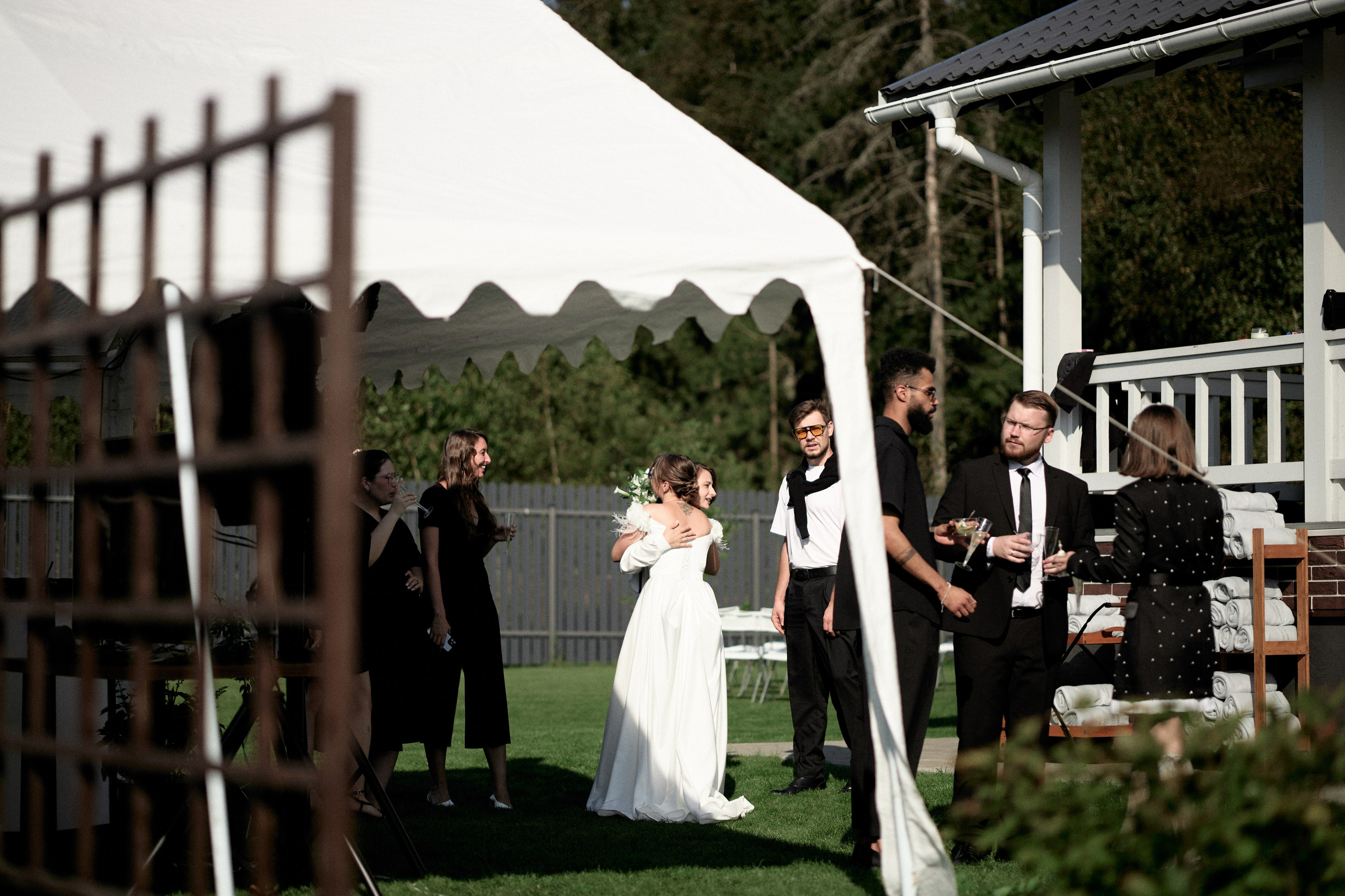 Свадьба в загородном доме. Репортажный фотограф, портретный фотограф  г. Москва
