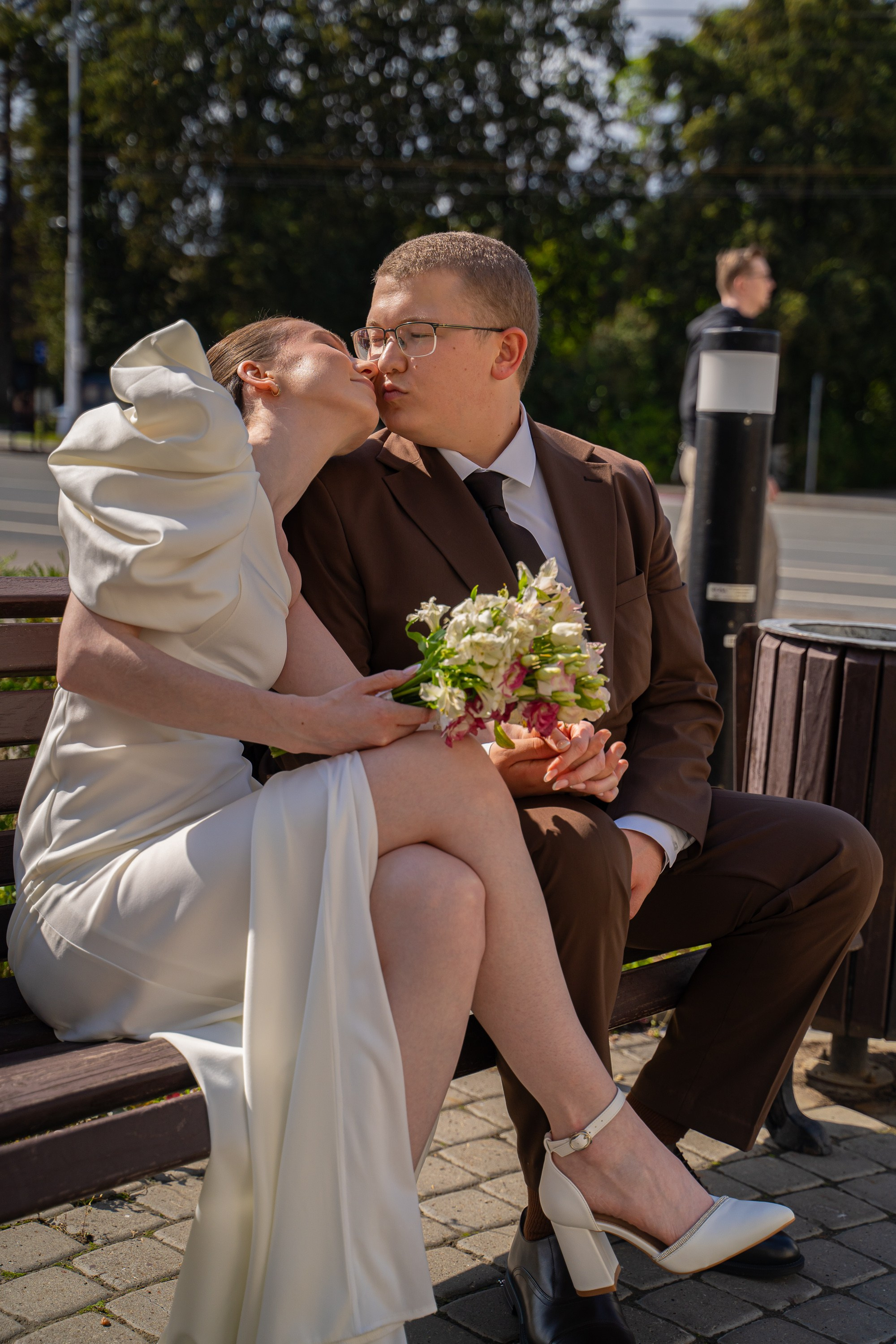 Свадебная прогулка Анастасия и Даниил. Разноплановый фотограф в Москве