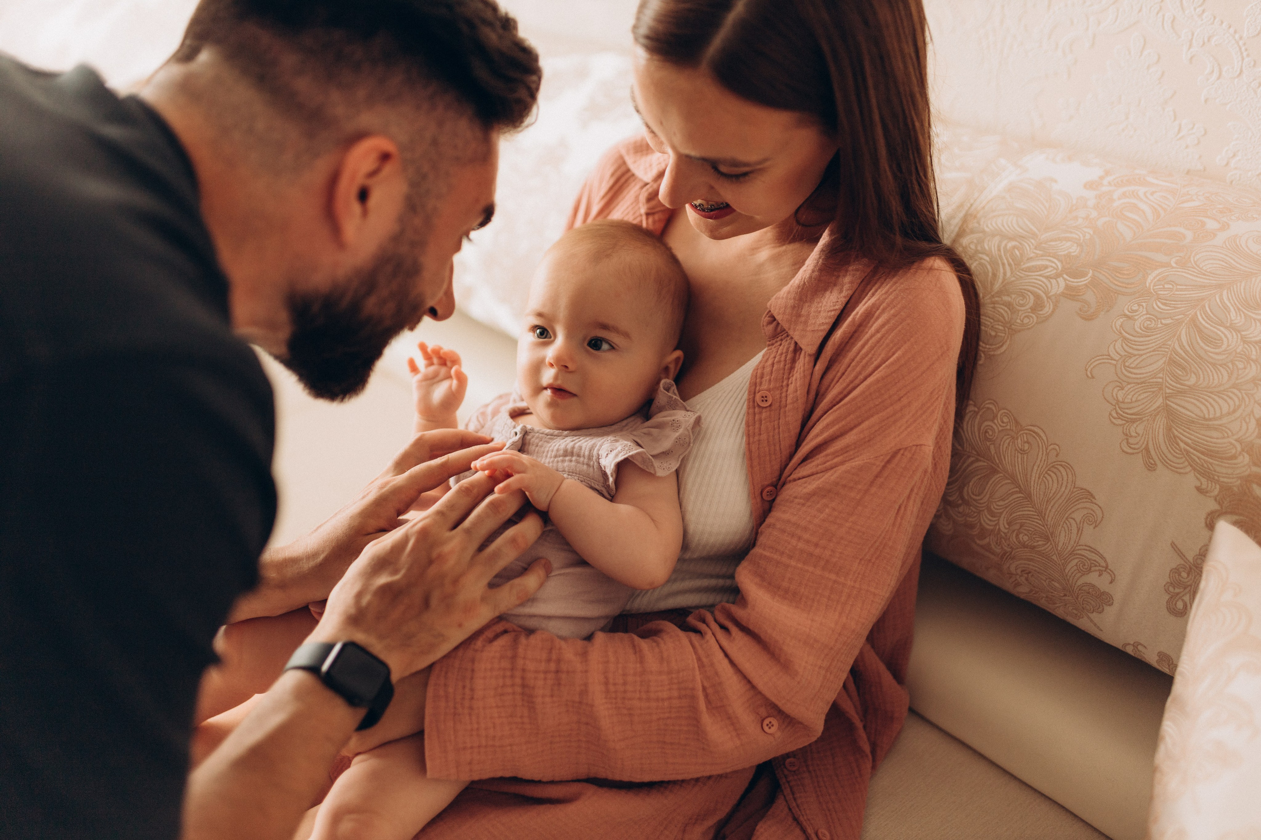 Дома с малышами. Семейный и парный фотограф Мария Куцко