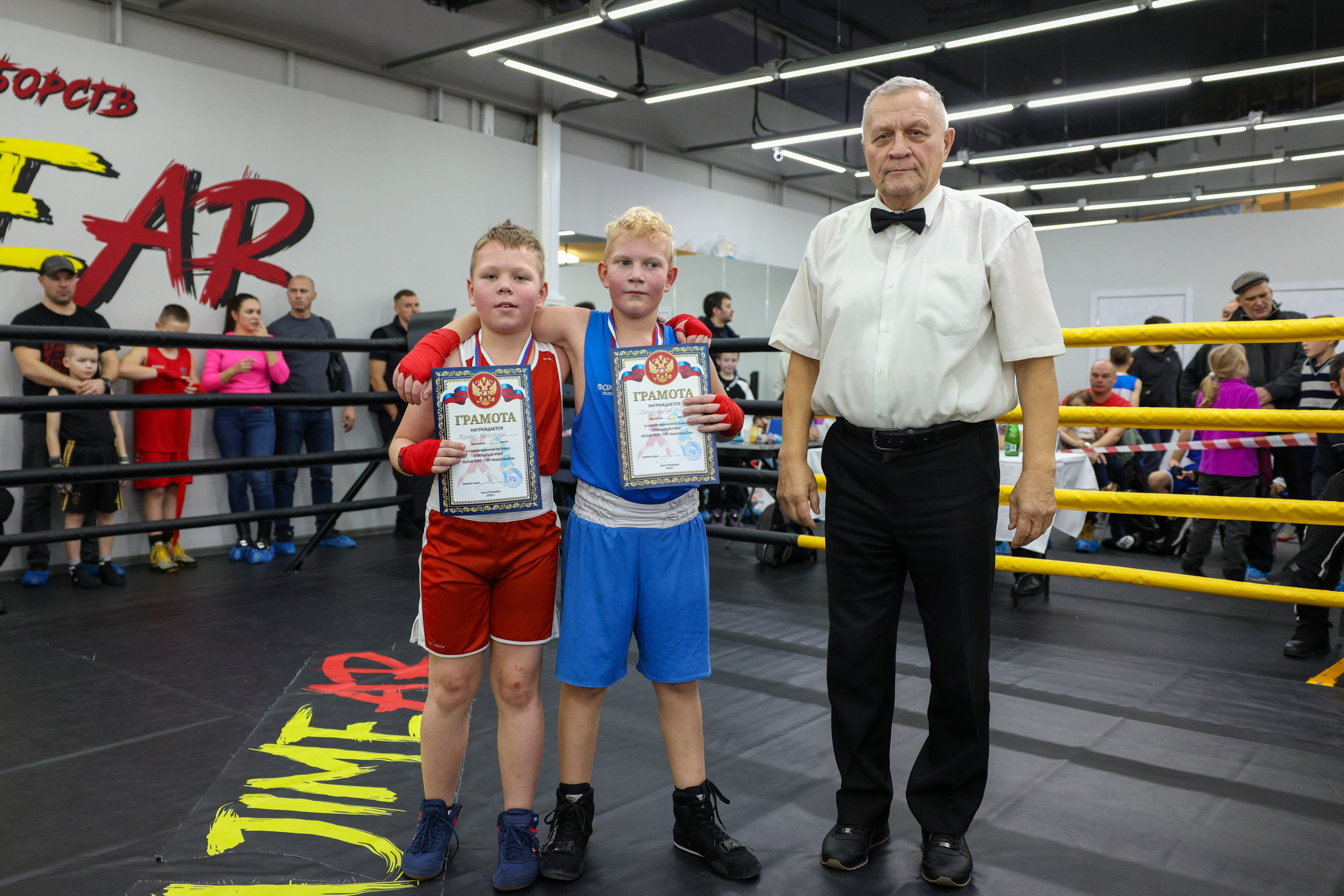 Открытый ринг «кубок ООО «ТЭК НеваСпецТяж». Фотограф Александр Заломаев