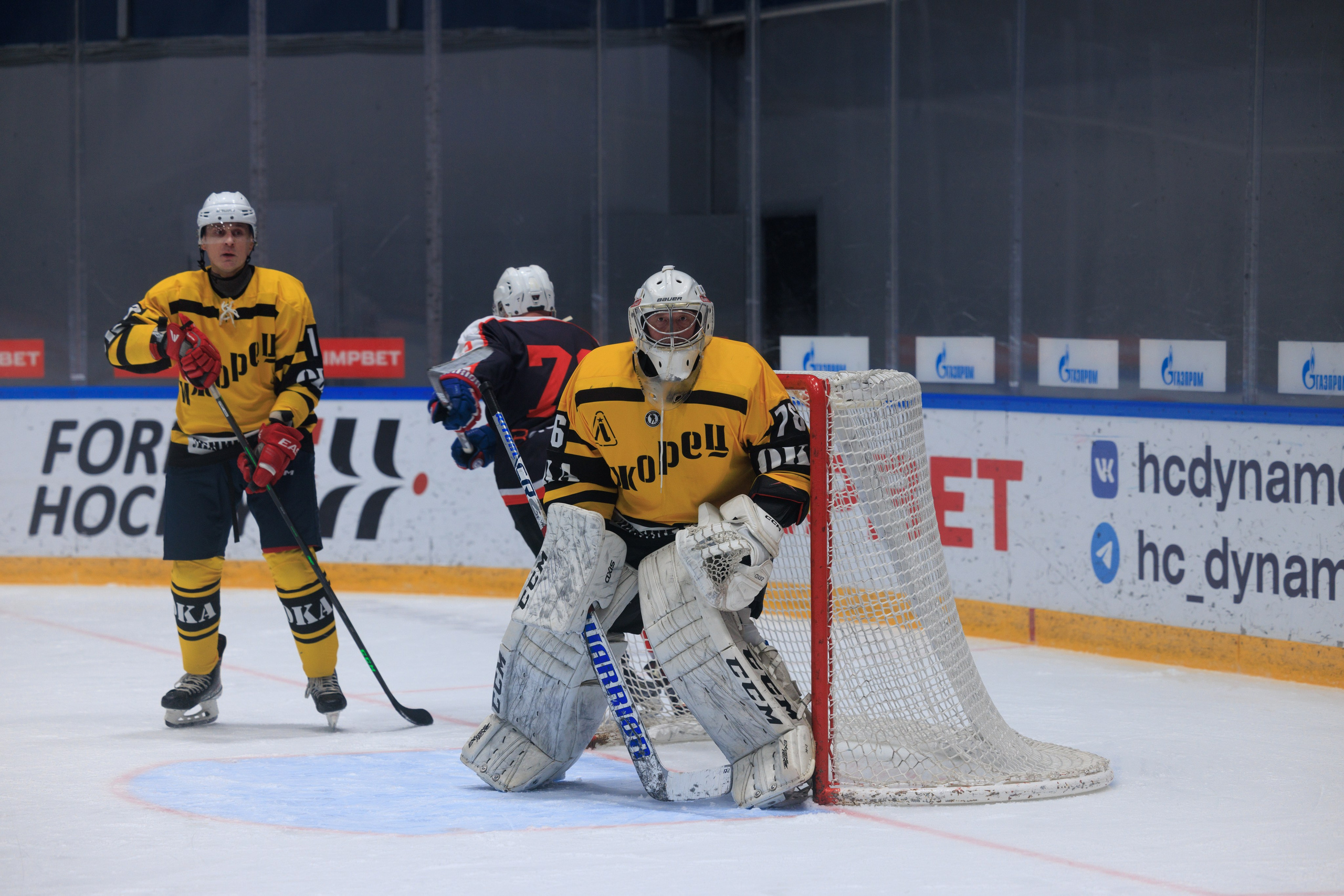 НХЛ Омега — Ижорец (3-2). Фотограф Александр Заломаев