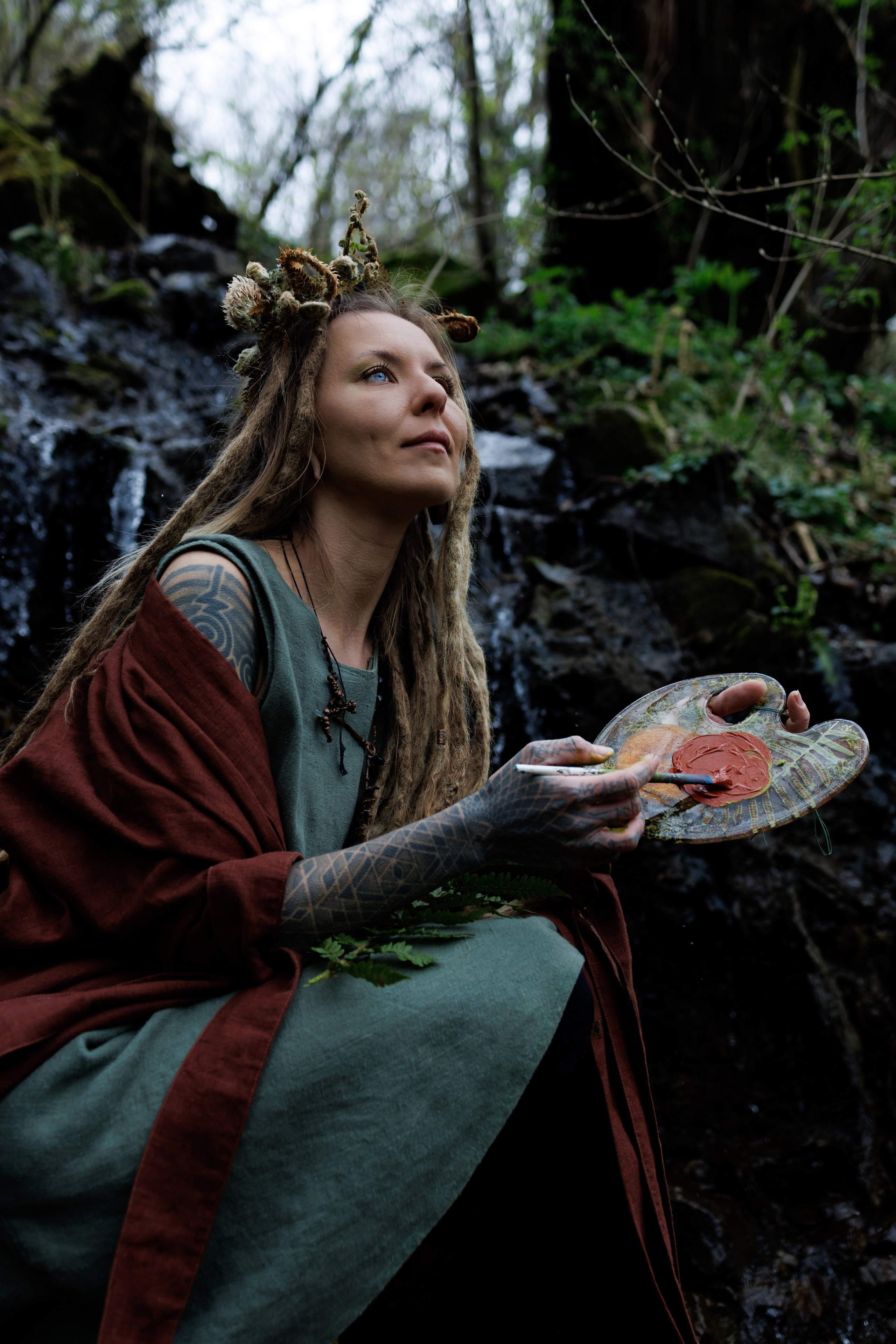 Индивидуальная фотосессия для художницы Вероники Самариной