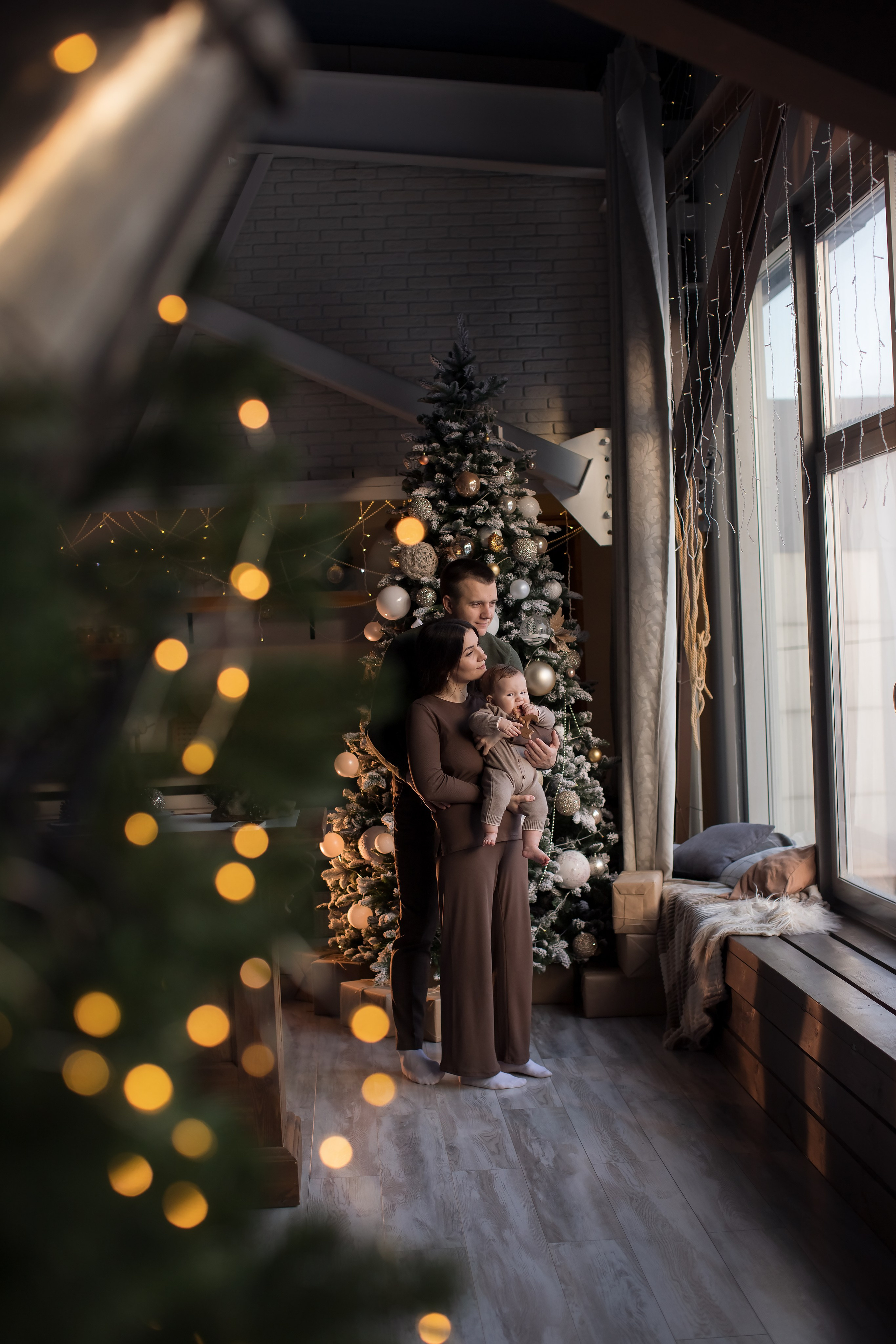 Первый Новый год. Семейный и детский фотограф в Саратове Полина Коткина