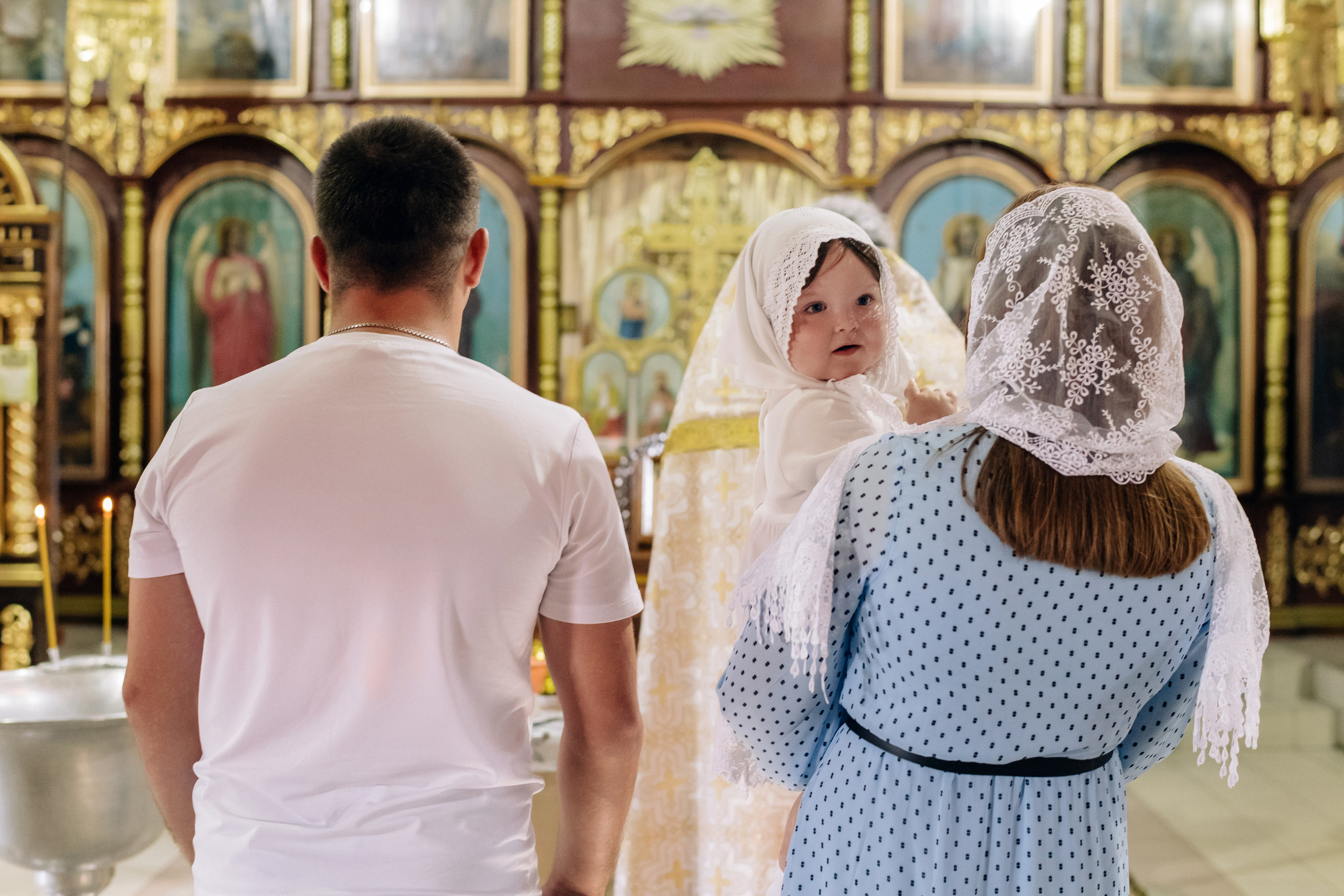 Таинство крещения Евы. Фотограф — МАРИЯ МЕДВЕДЕВА