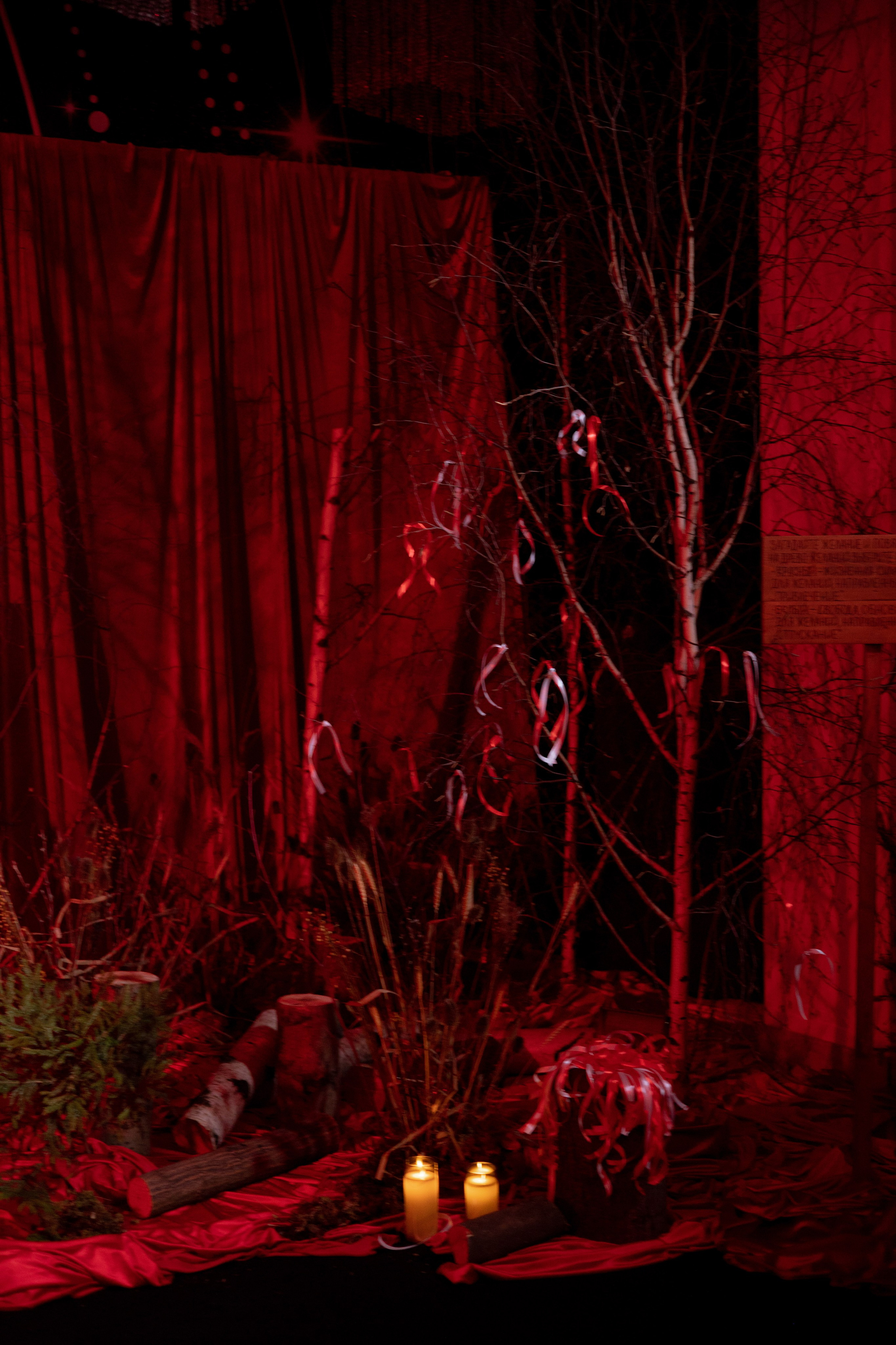 Новогодний корпоратив в фольклорном стиле. Особняк Лемана. Оформление свадеб, декор свадеб Вера Маркова, Москва